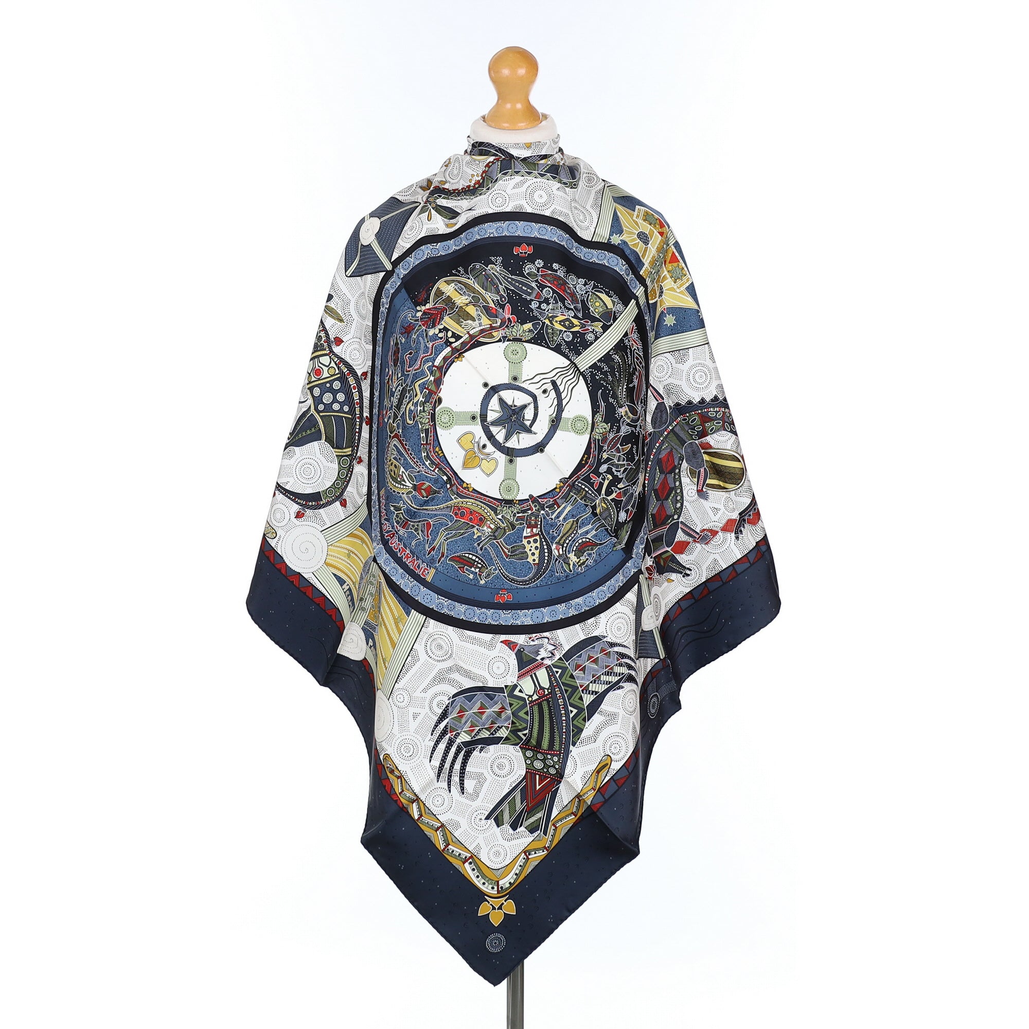 Brand New Boxed Hermès Rêve D’Australie Silk Scarf Quite Rare