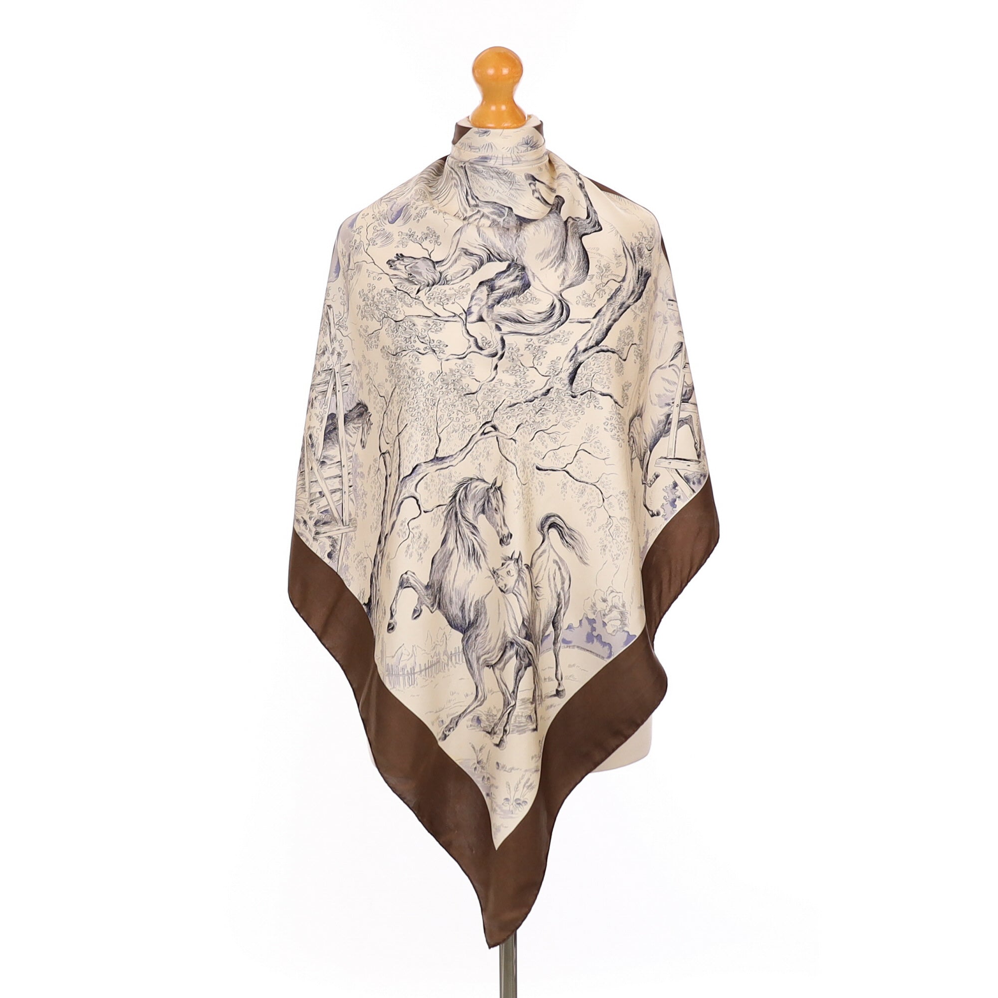 1970’s Bianchini Ferier Vintage Silk Scarf