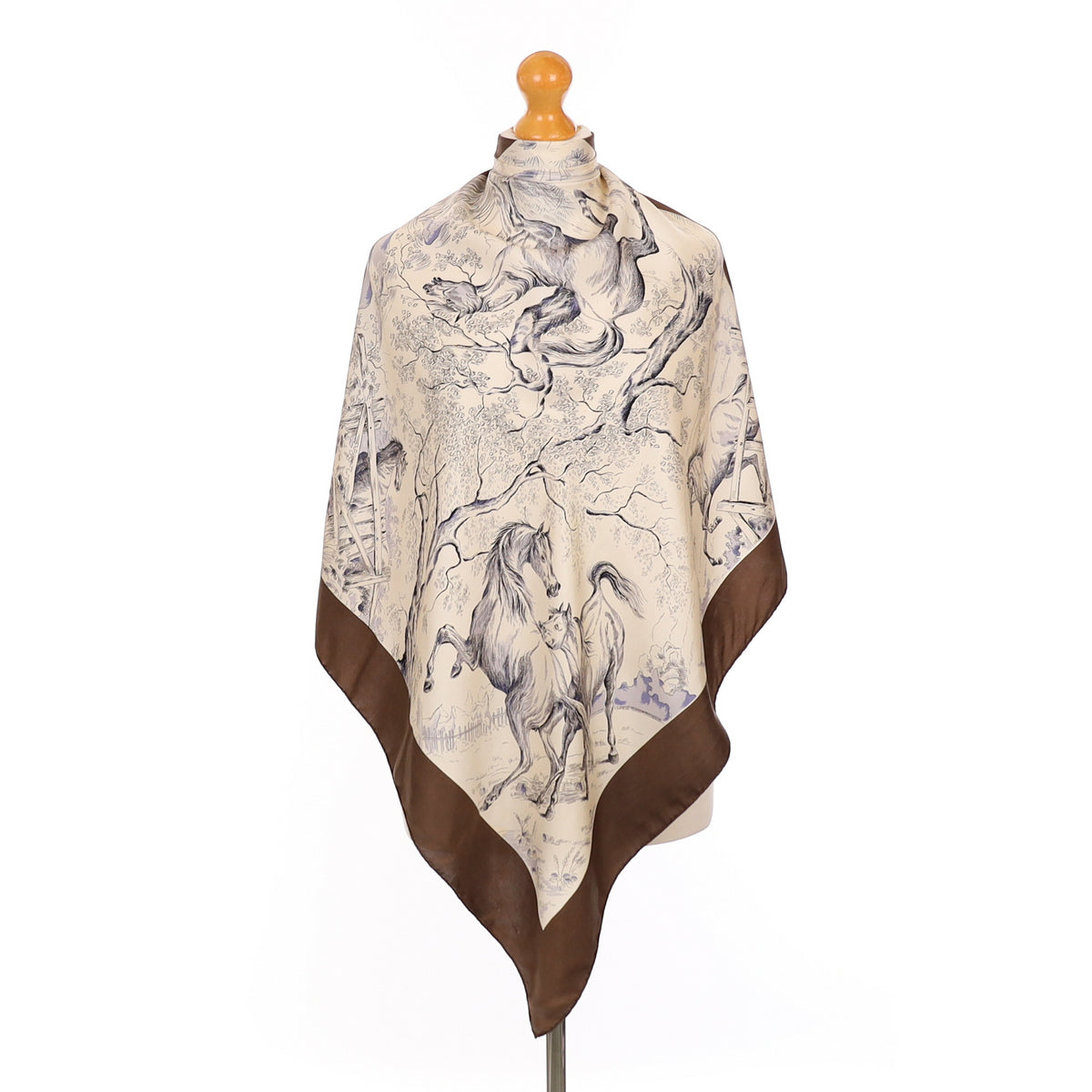 1970’s Bianchini Ferier Vintage Silk Scarf