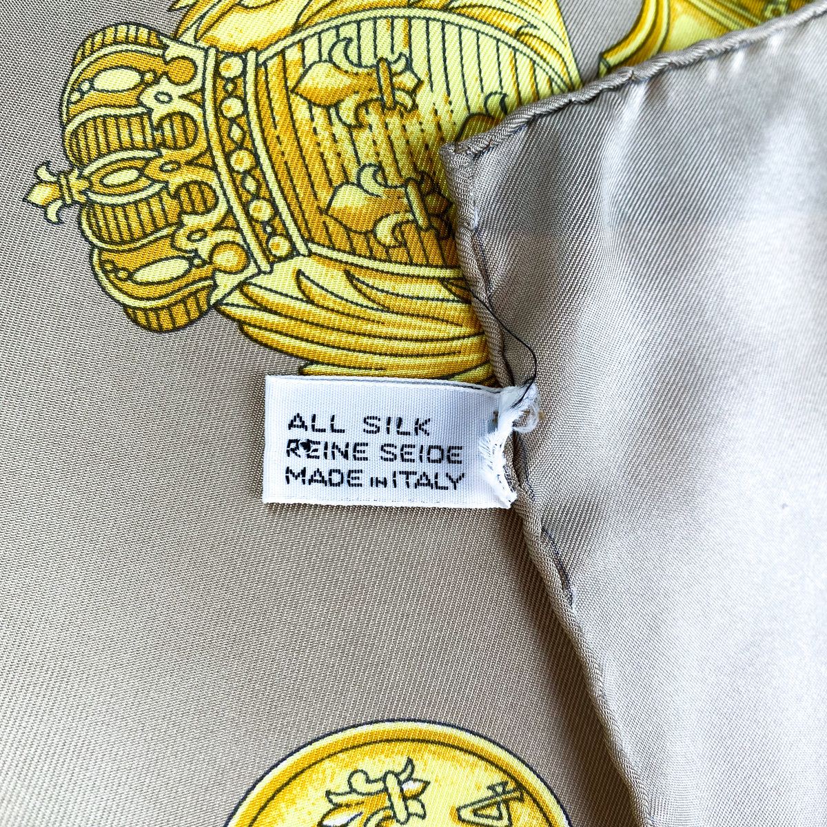 Celine Paris Designer Silk Scarf