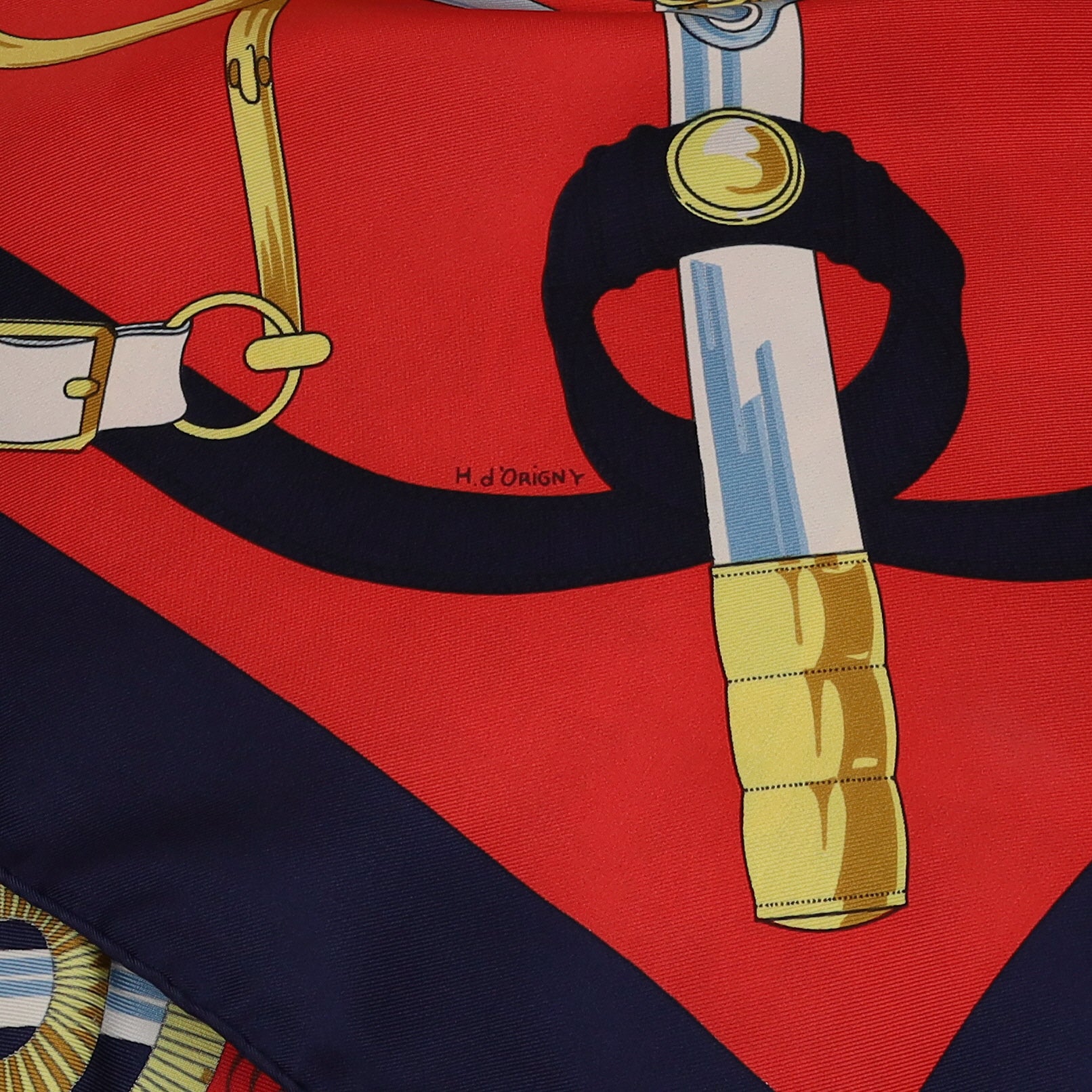 Hermès Eperon D’or Silk Scarf