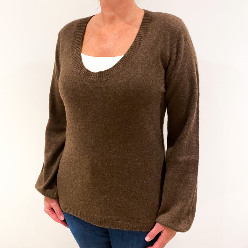 5382 Black Scoop Neck Sleeveless Jumper