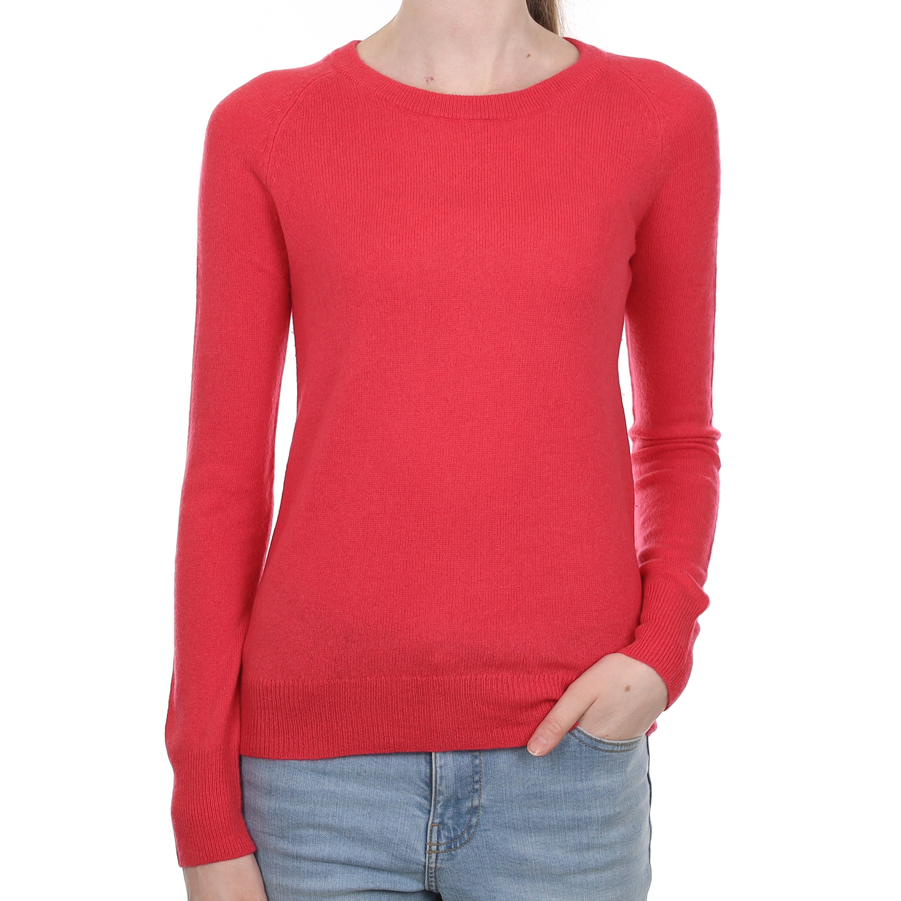 Cranberry Pink Crew Neck Jumper Extra Small