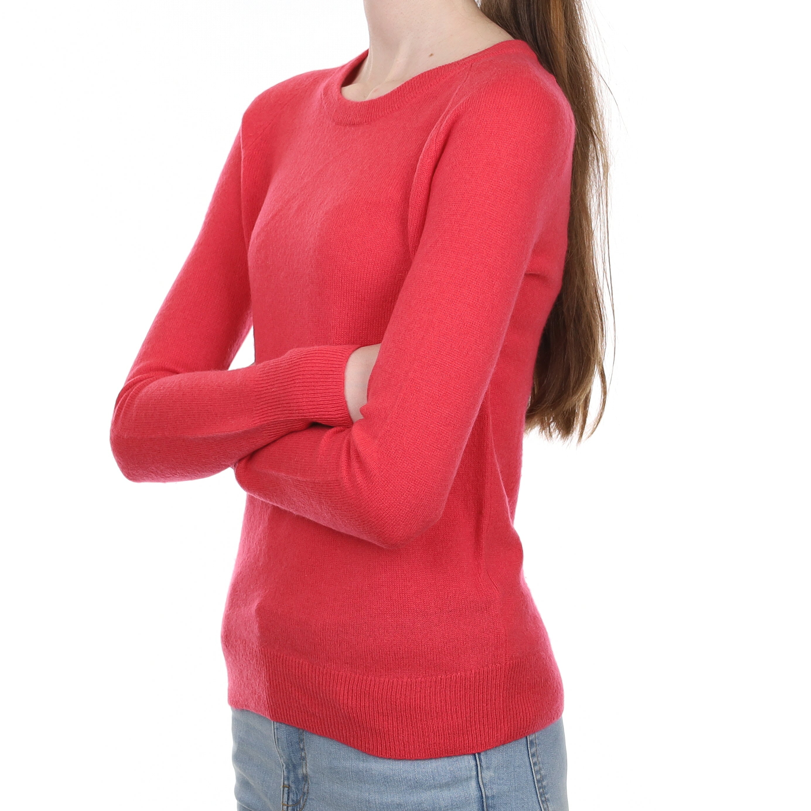 Cranberry Pink Crew Neck Jumper Extra Small