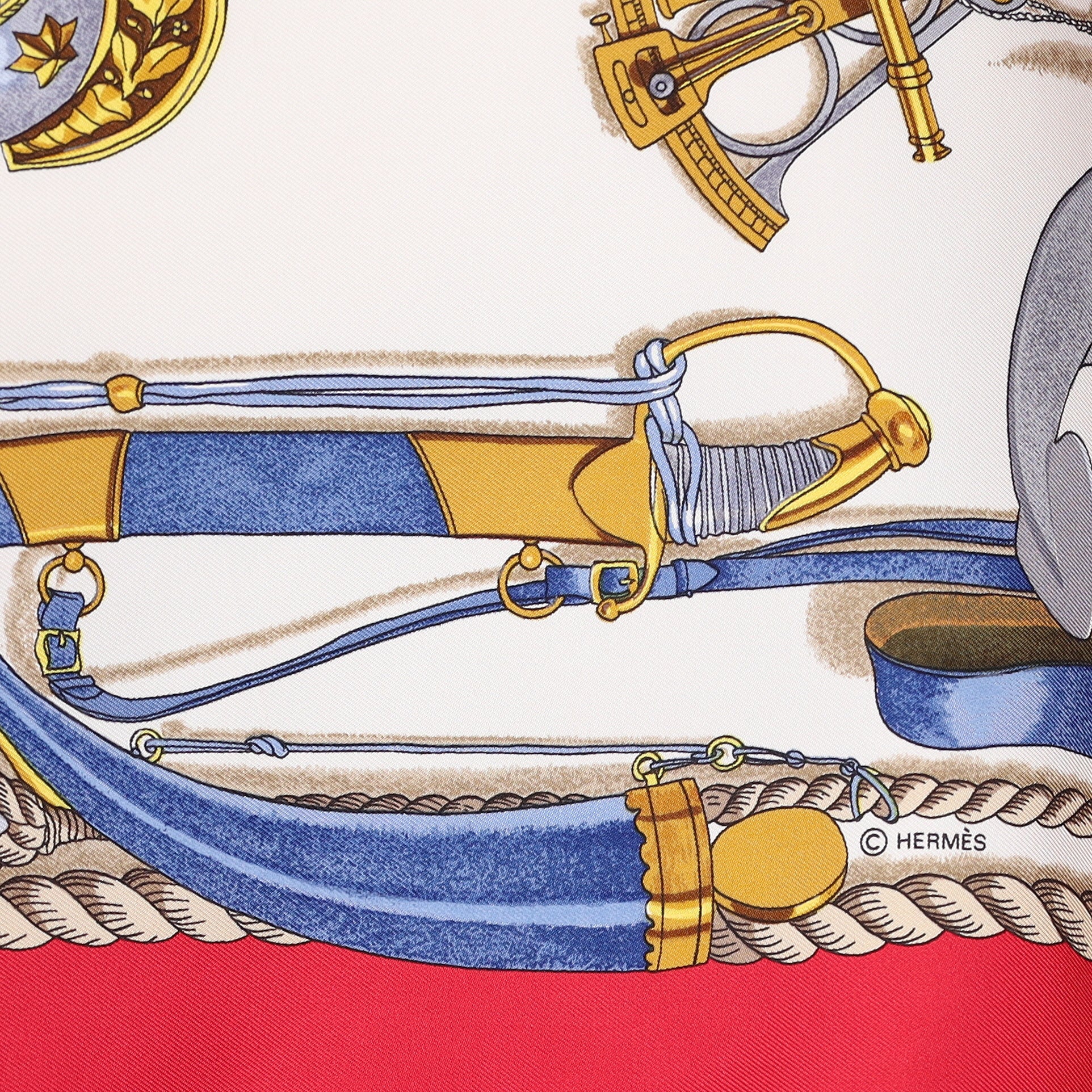 Hermès Musée Silk Scarf