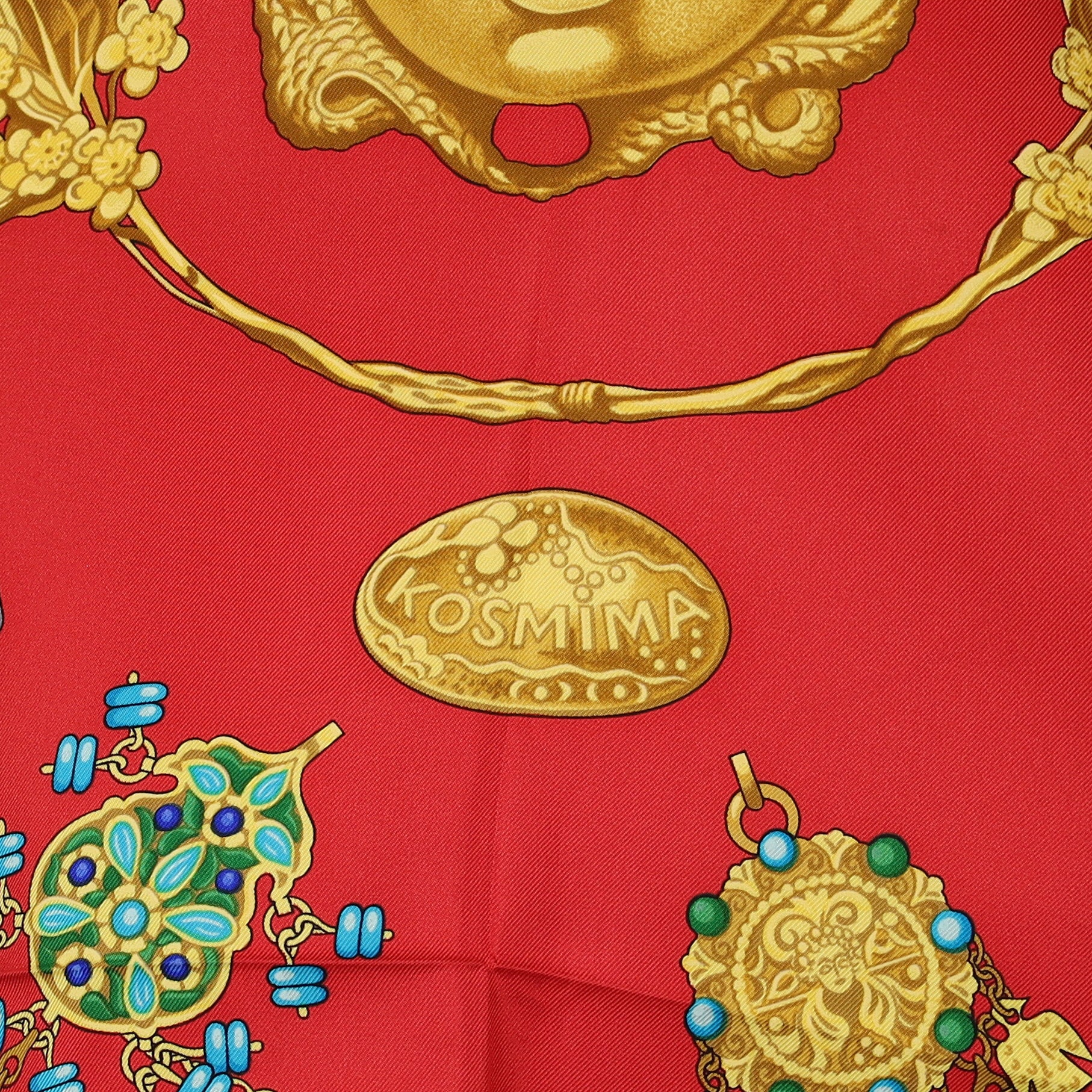 Pristine Hermès Kosmima Silk Scarf Quite Rare