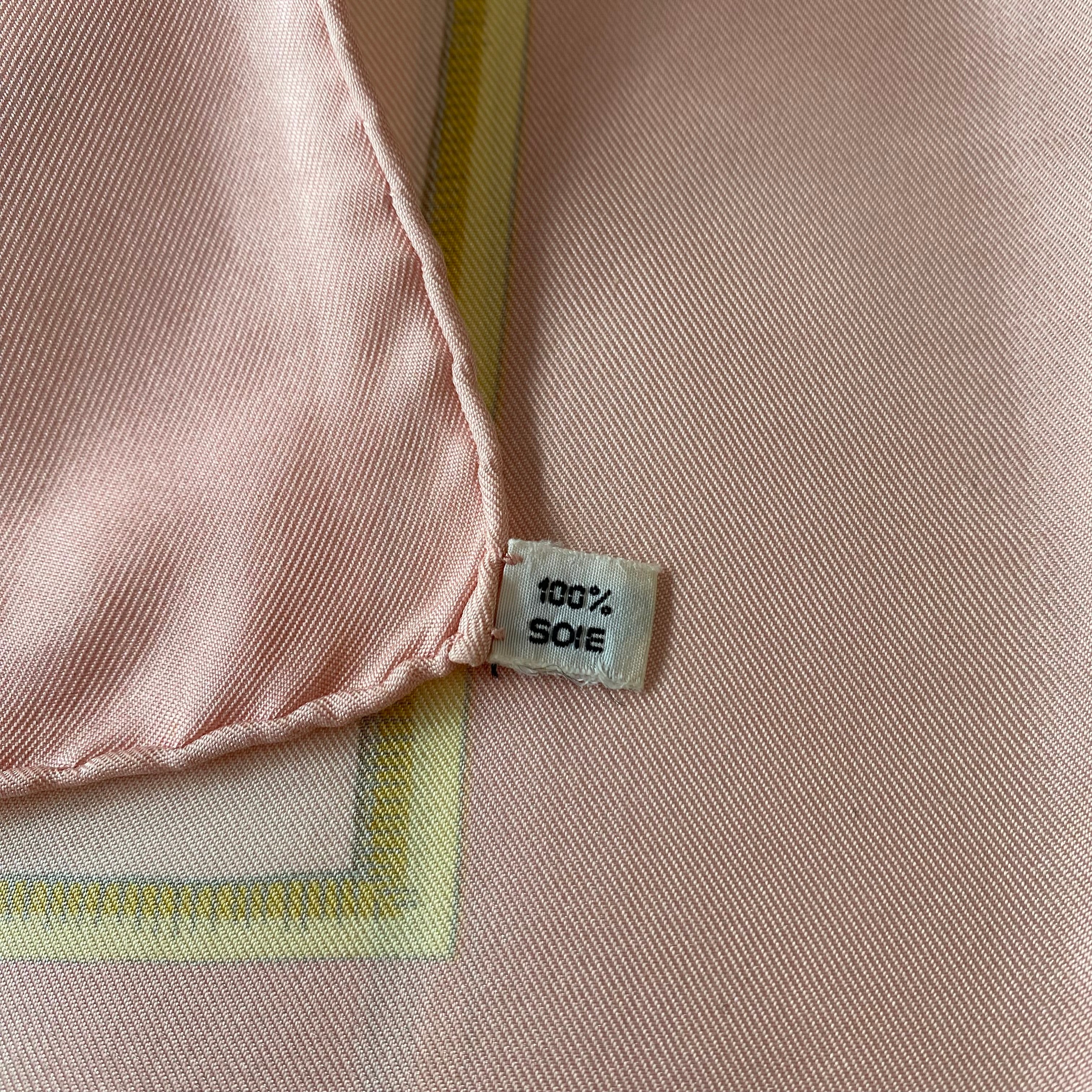 Hermès Caraibes Silk Scarf