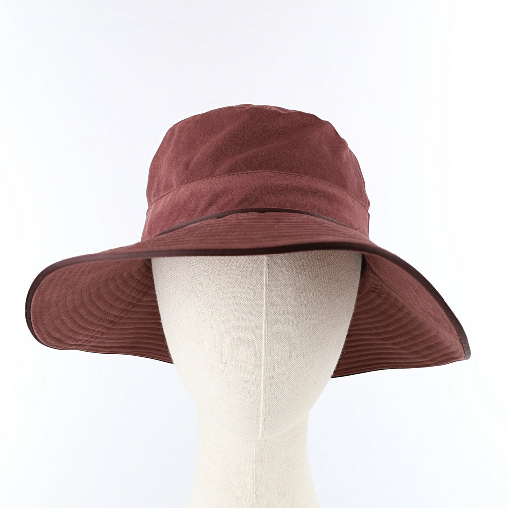 Hermès Puce Purple Rain Hat