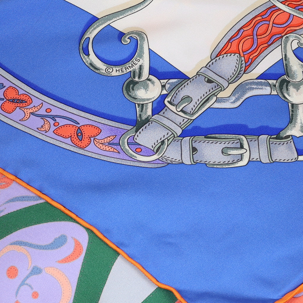 Hermès Festival des Amazones Silk Scarf