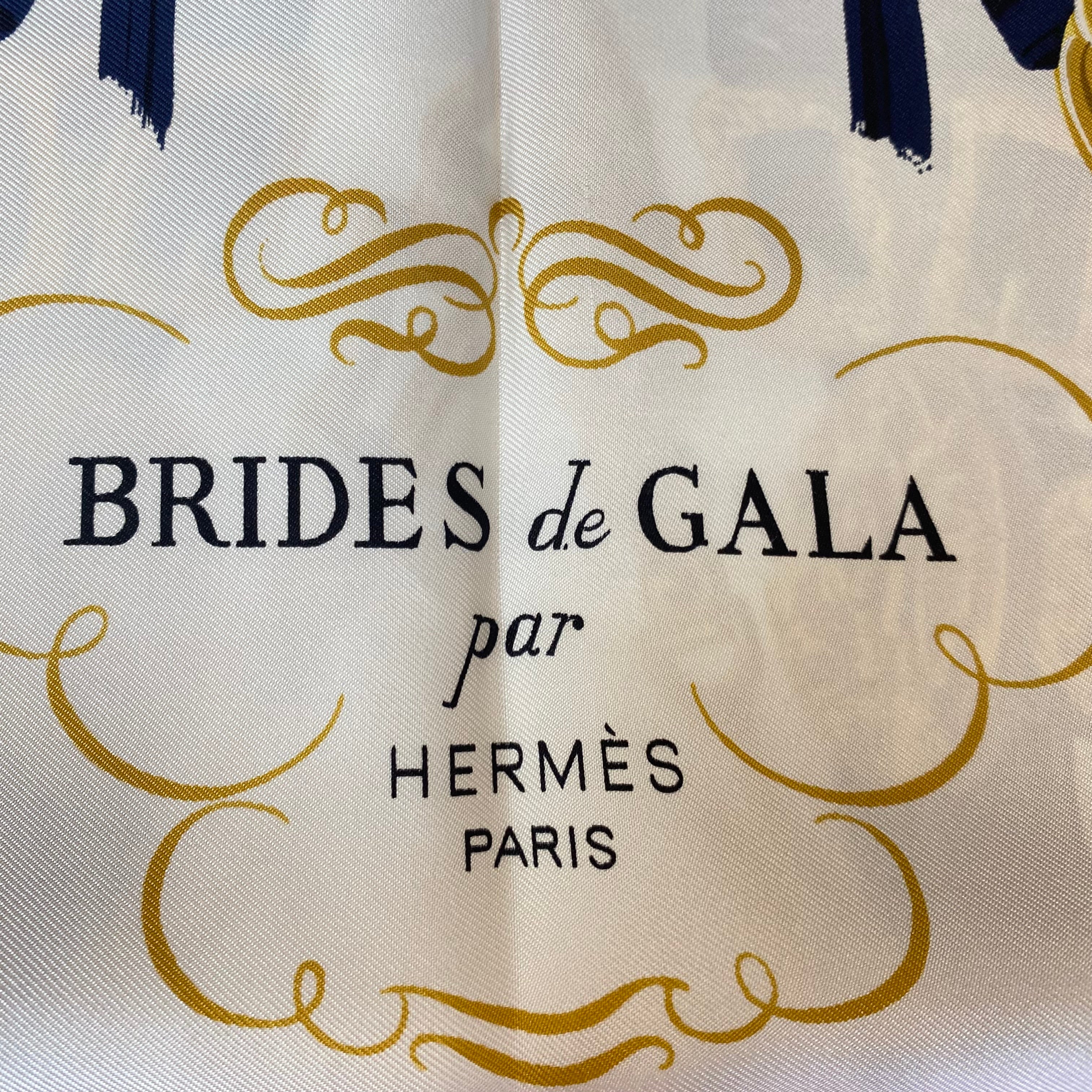 Hermès Brides de Gala Silk Scarf
