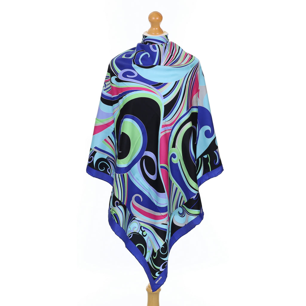 Brand New Carlisle Multicoloured Silk Scarf