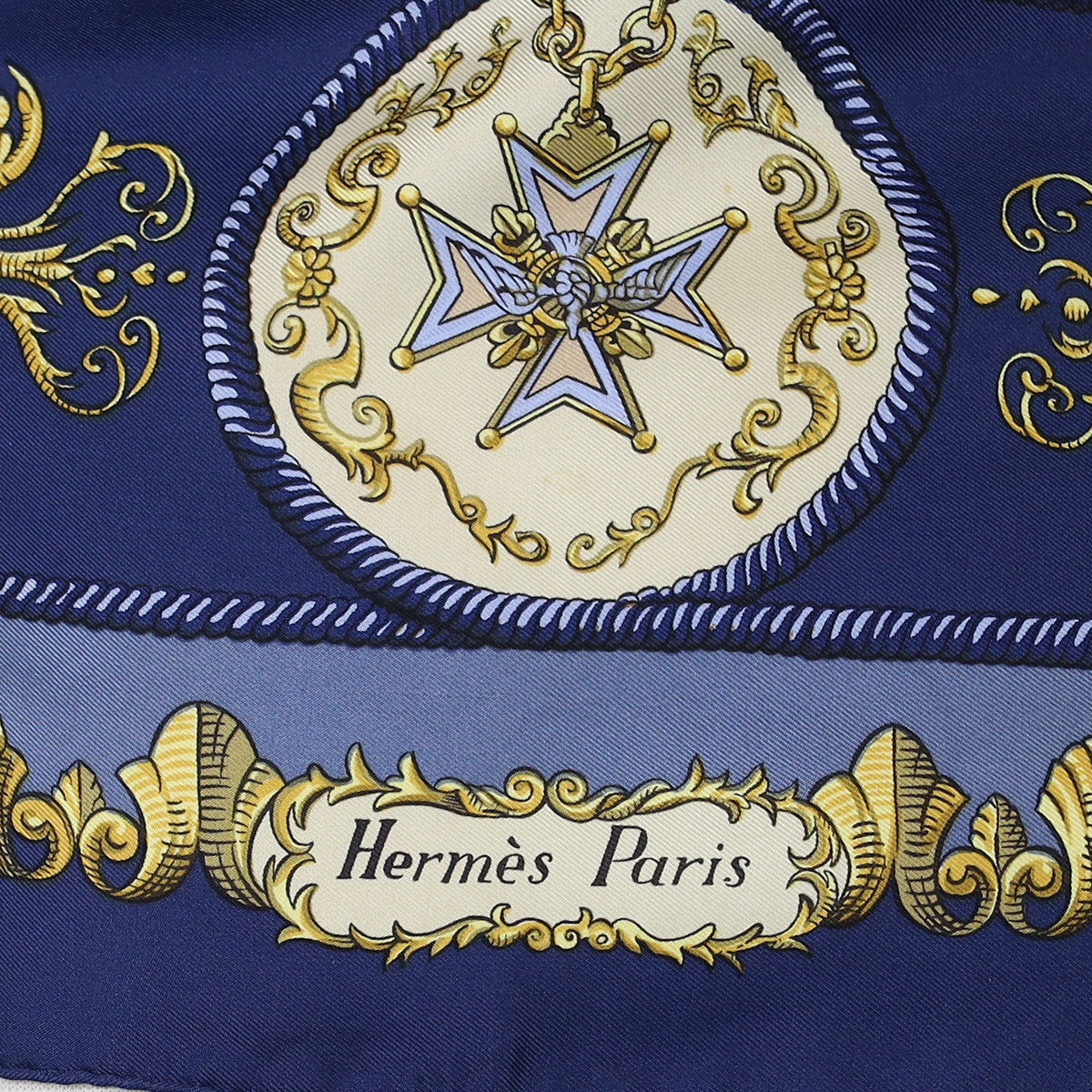 Hermès Lvdovicvs Magnvs Silk Scarf
