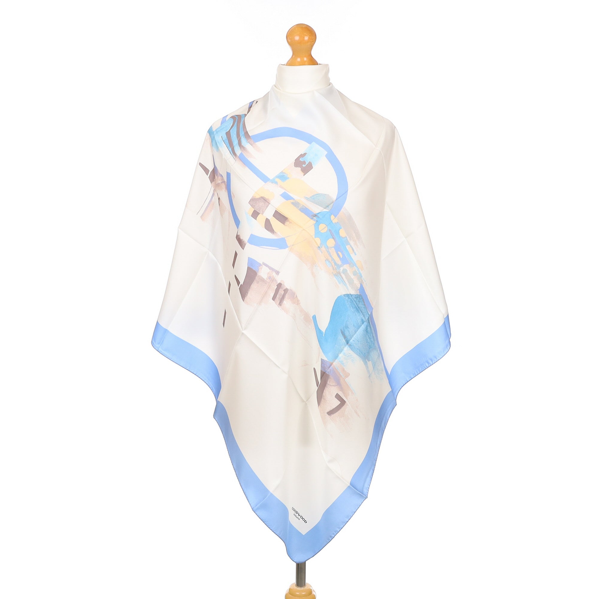Brand New Boxed Goodwood Silk Scarf