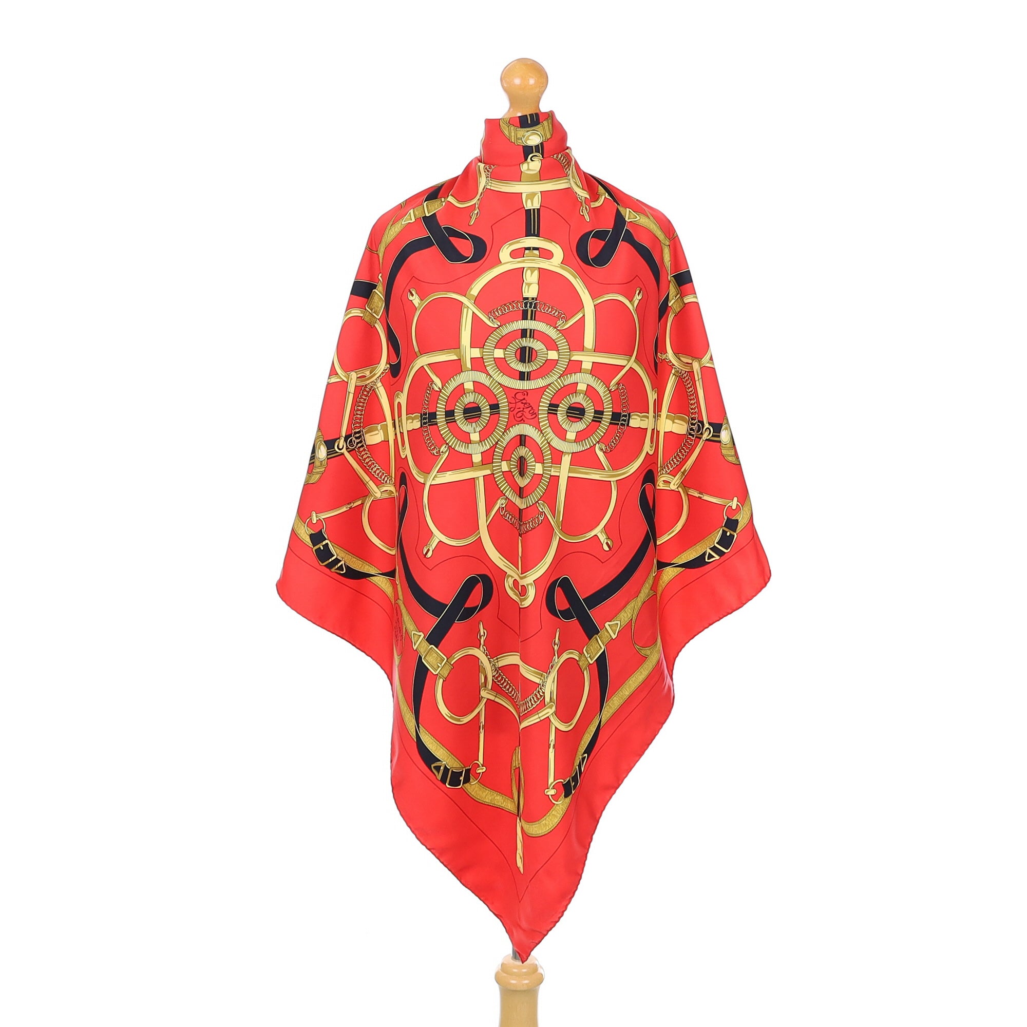 Hermès Eperon d’Or Silk Scarf