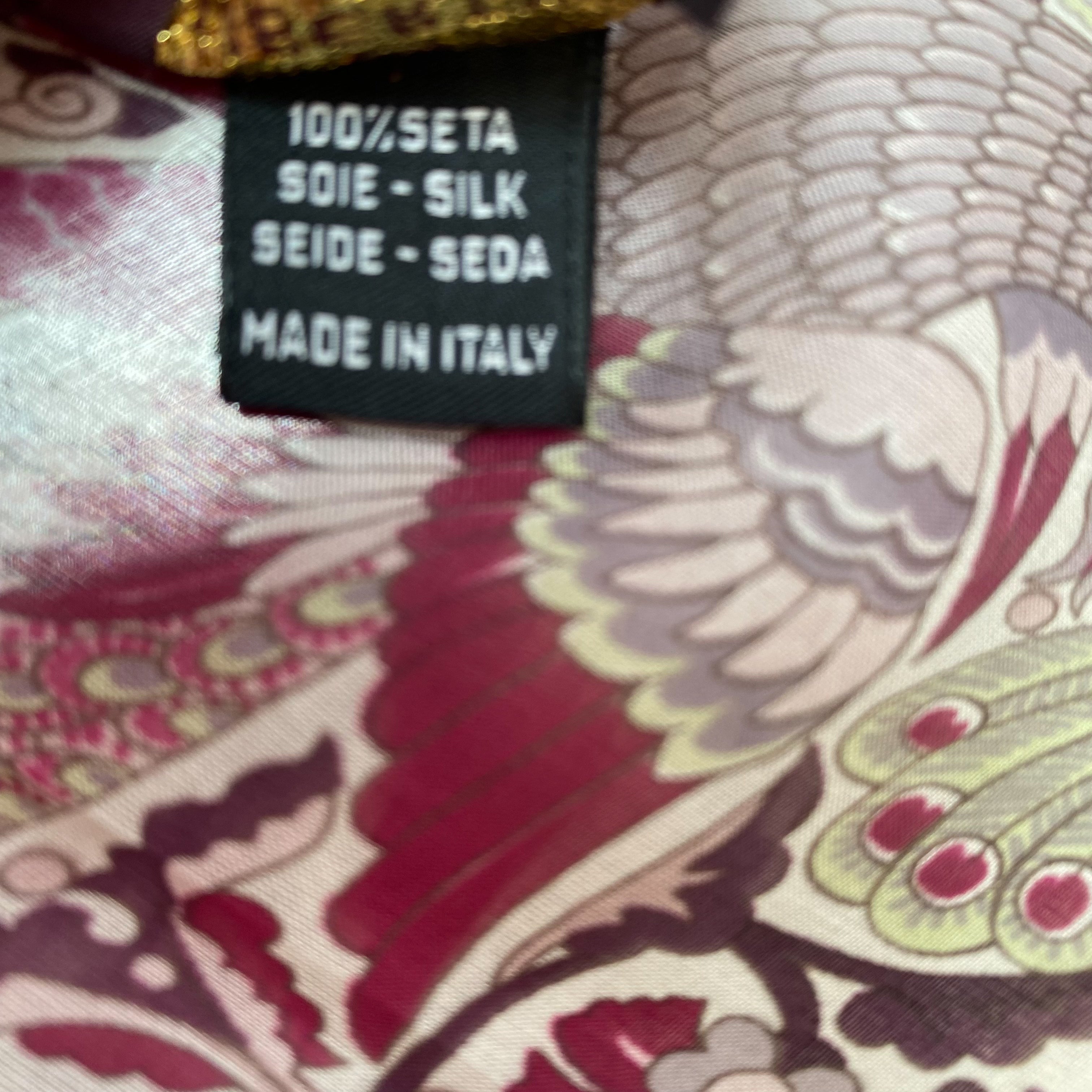 Liberty Paisley Long Silk Scarf