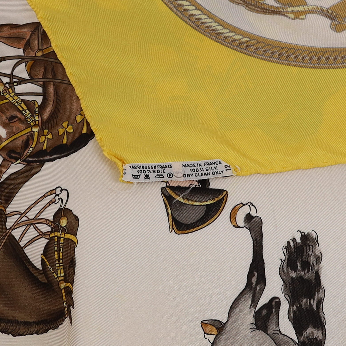 Hermès Reprise Silk Scarf