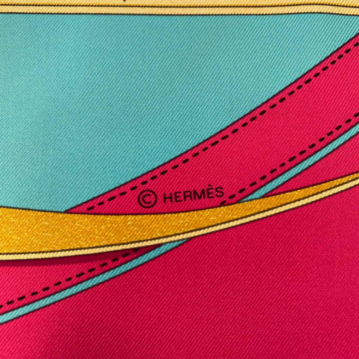 Boxed Hermès Promenade du Matin Silk Scarf Rare