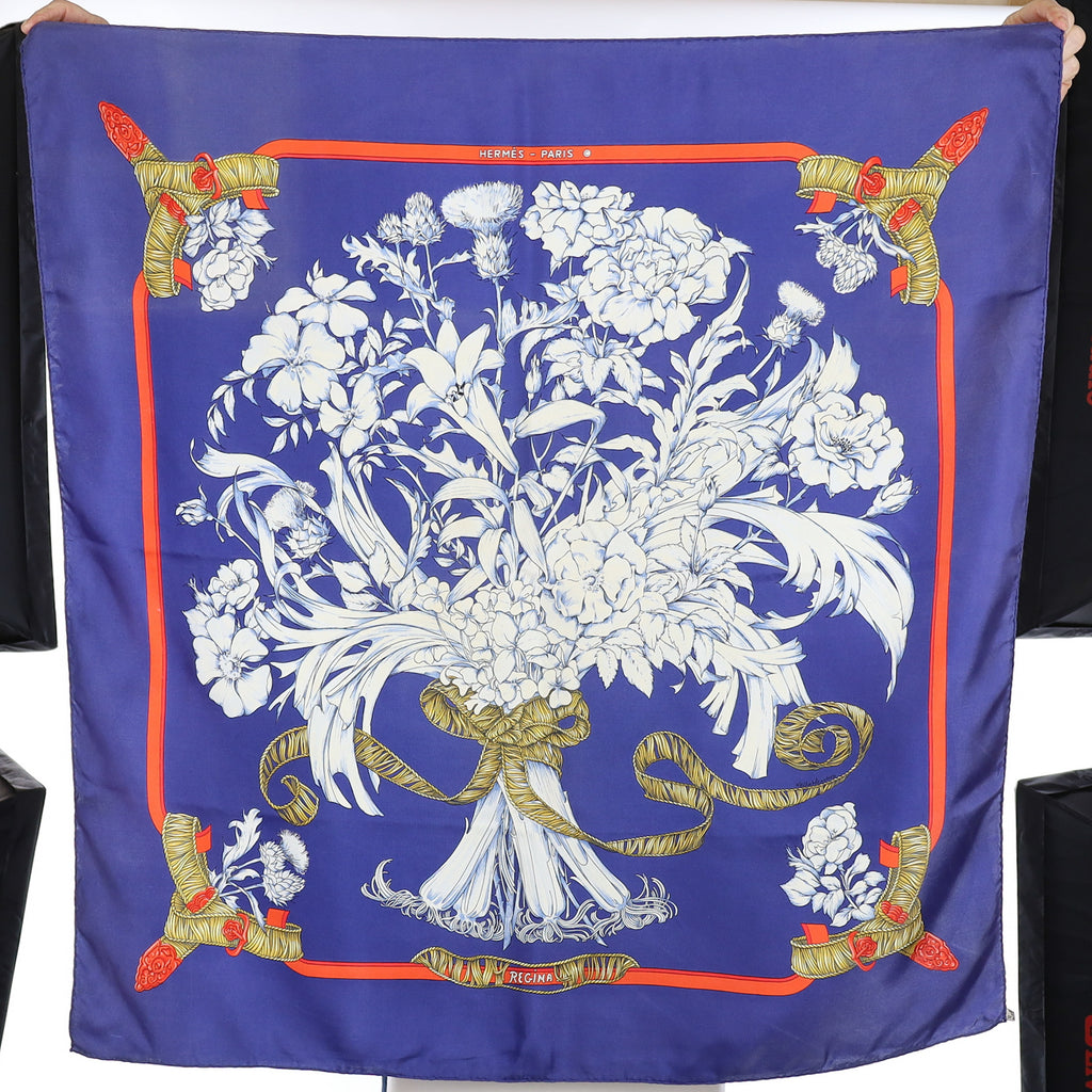 Hermès Regina Silk Scarf