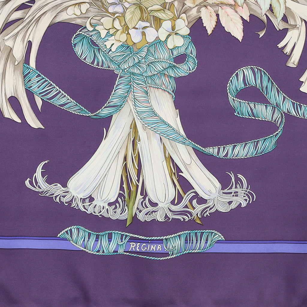 Hermès Regina Silk Scarf