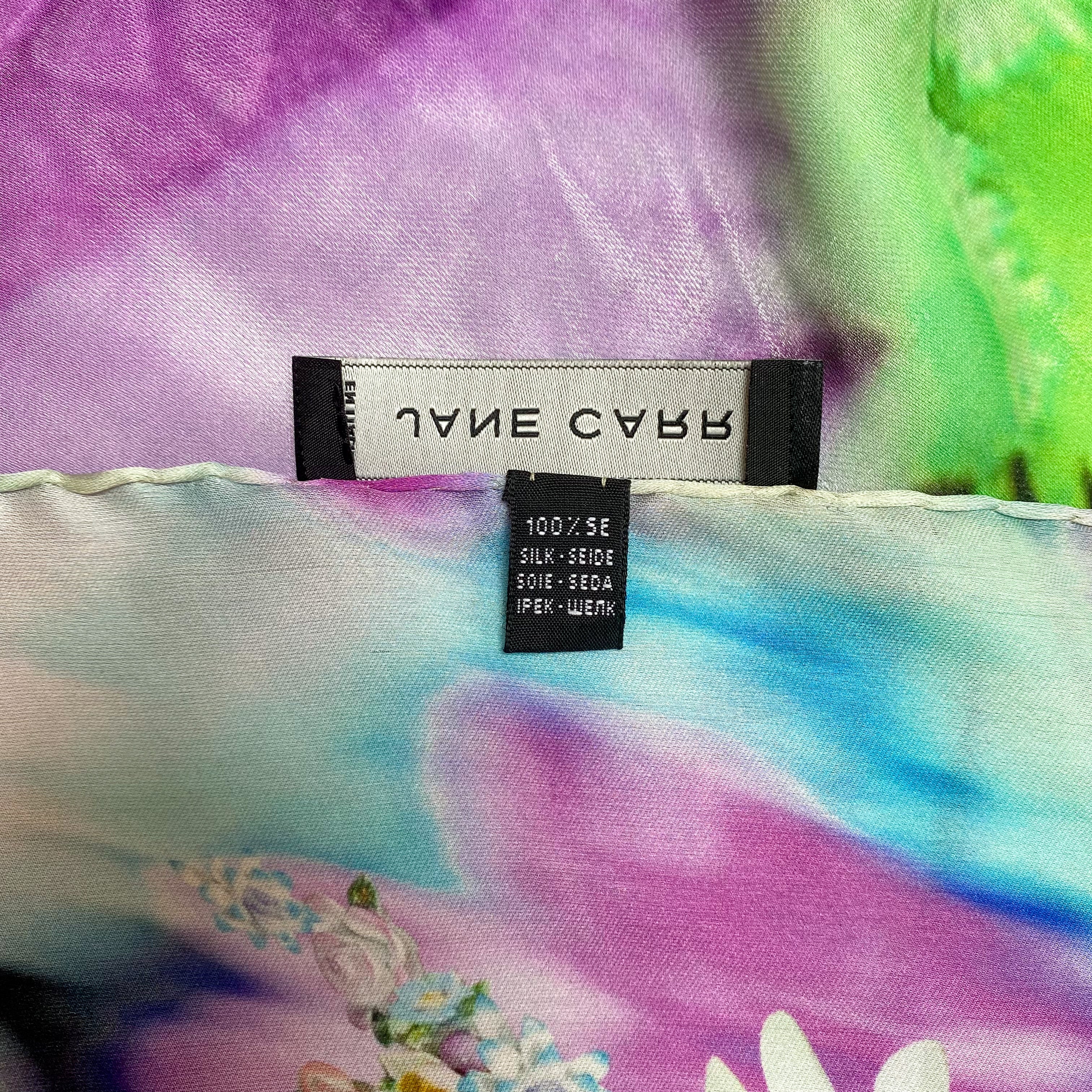 Brand New Jane Carr Designer Silk Scarf