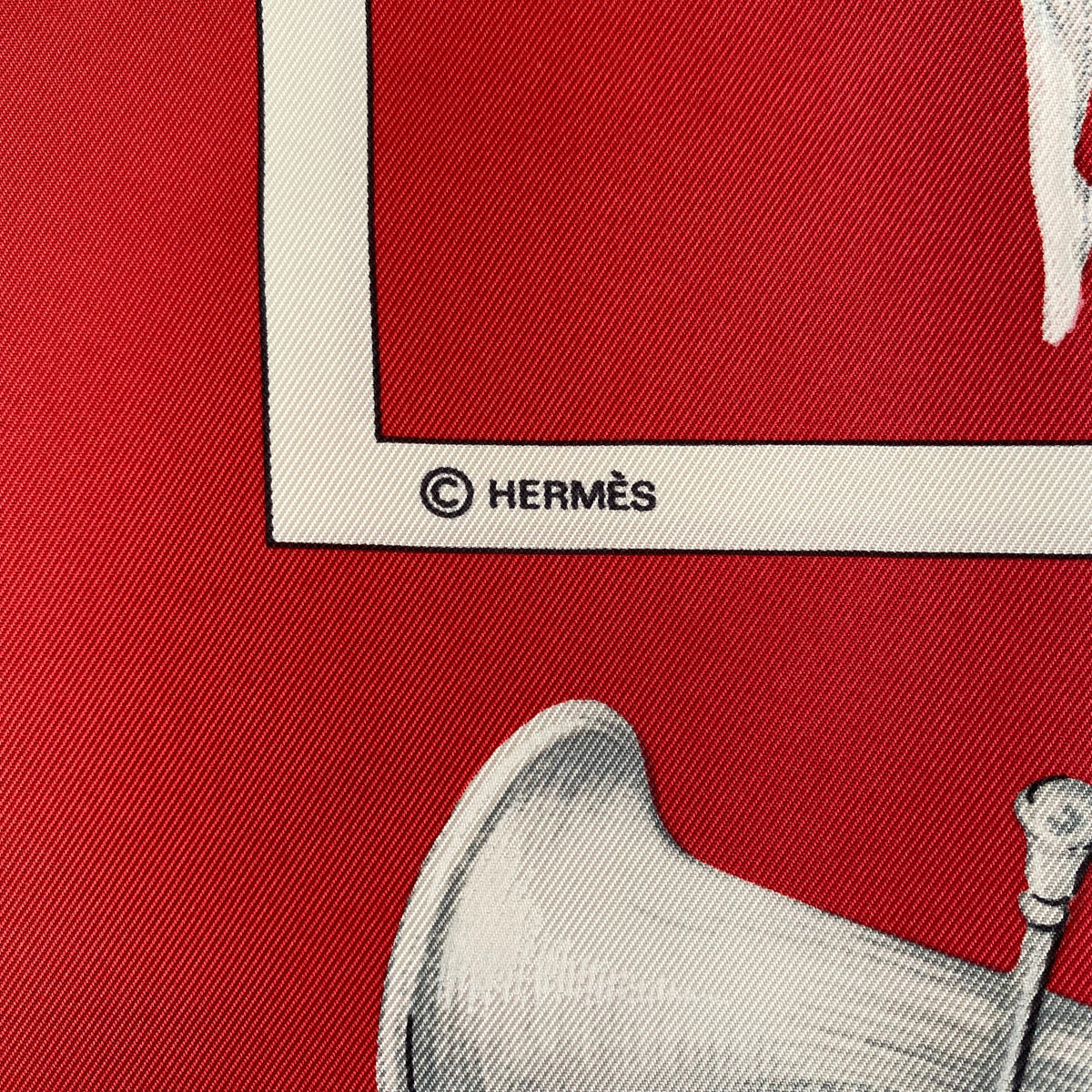 Immaculate Hermès La Danse Designer Silk Scarf