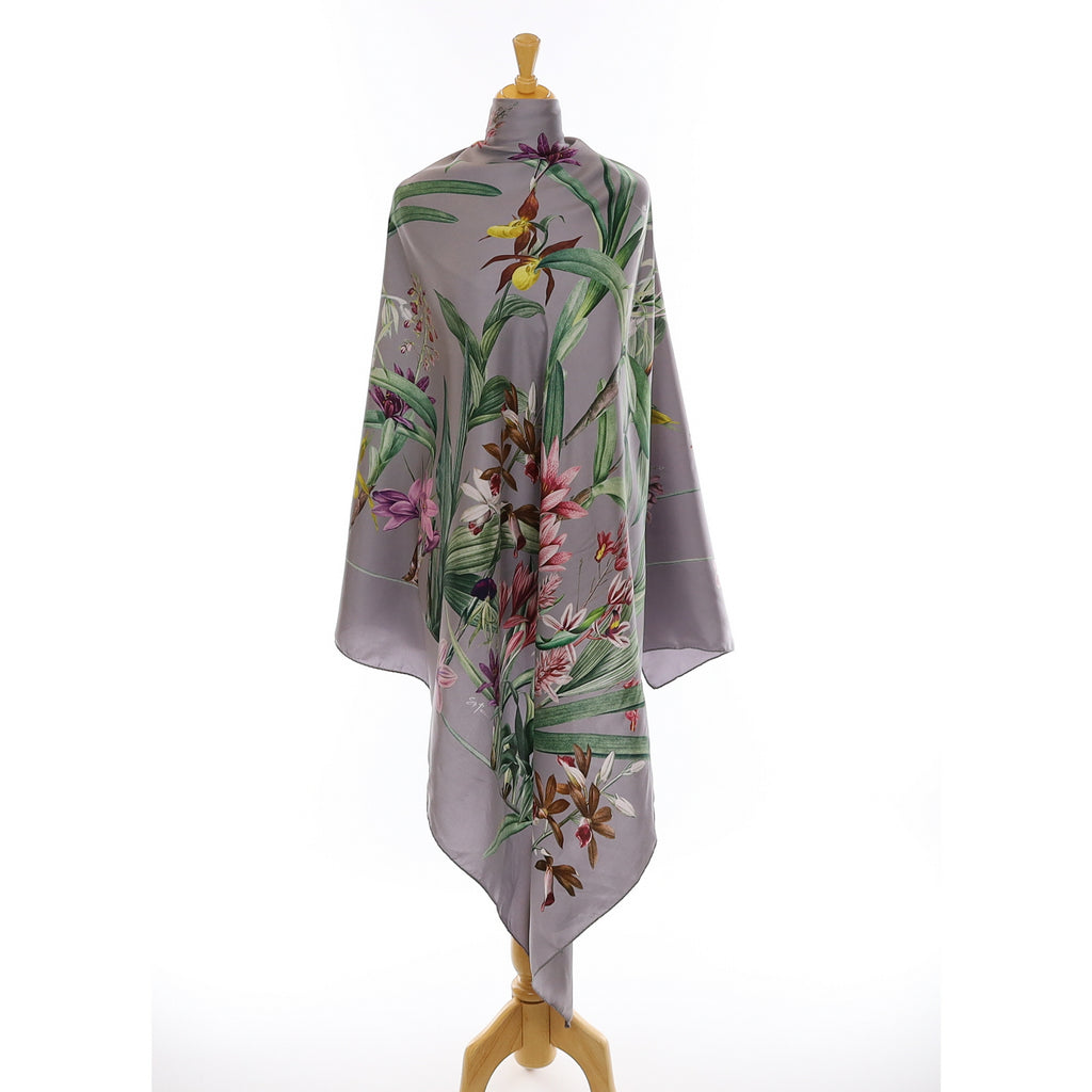 St Piece Floral Extra Large Silk Scarf