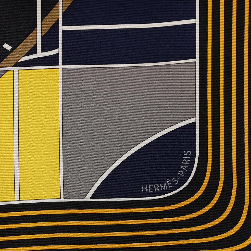 Brand New Boxed Hermès Sport Silk Scarf