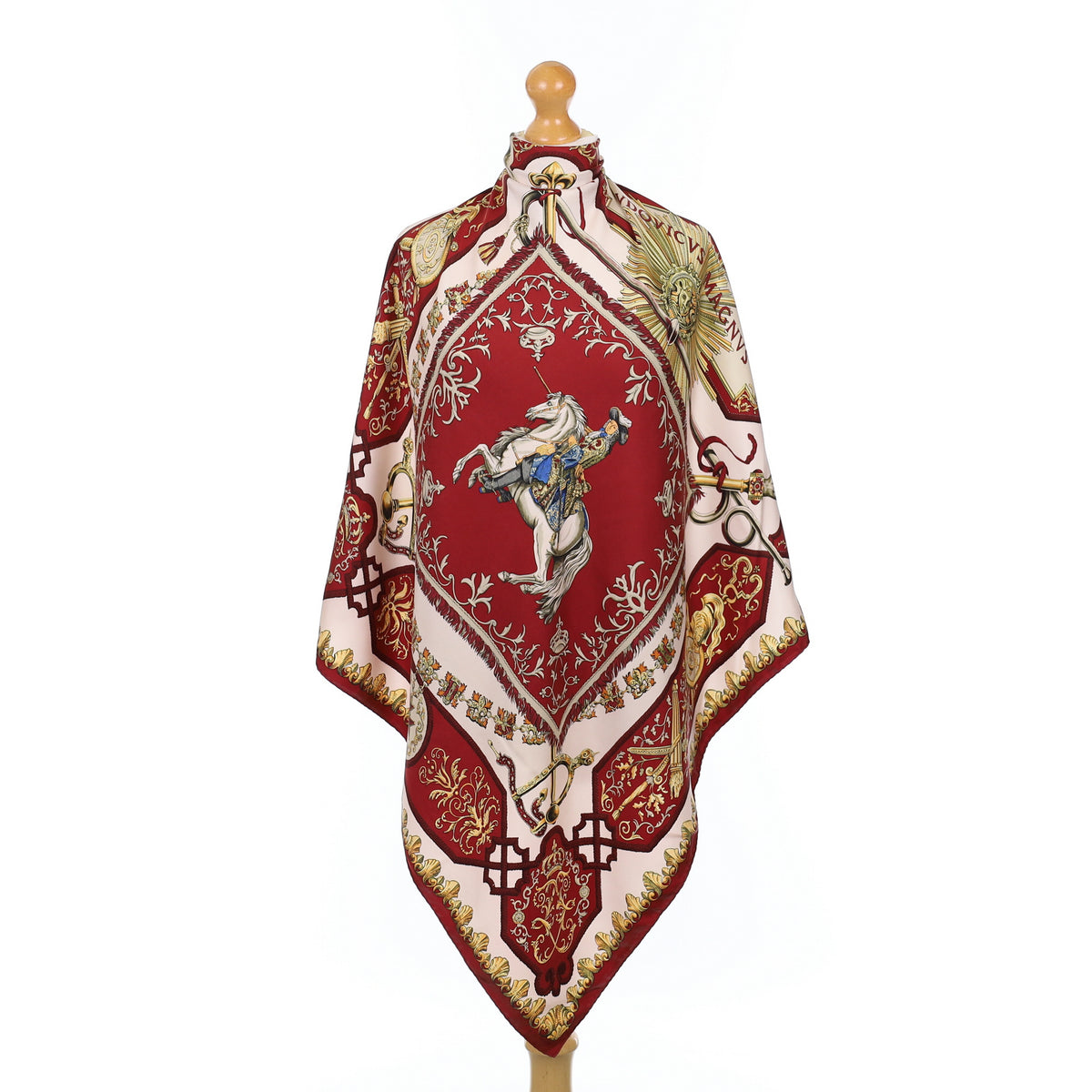 Hermès Lvdovicvs Magnvs Silk Scarf