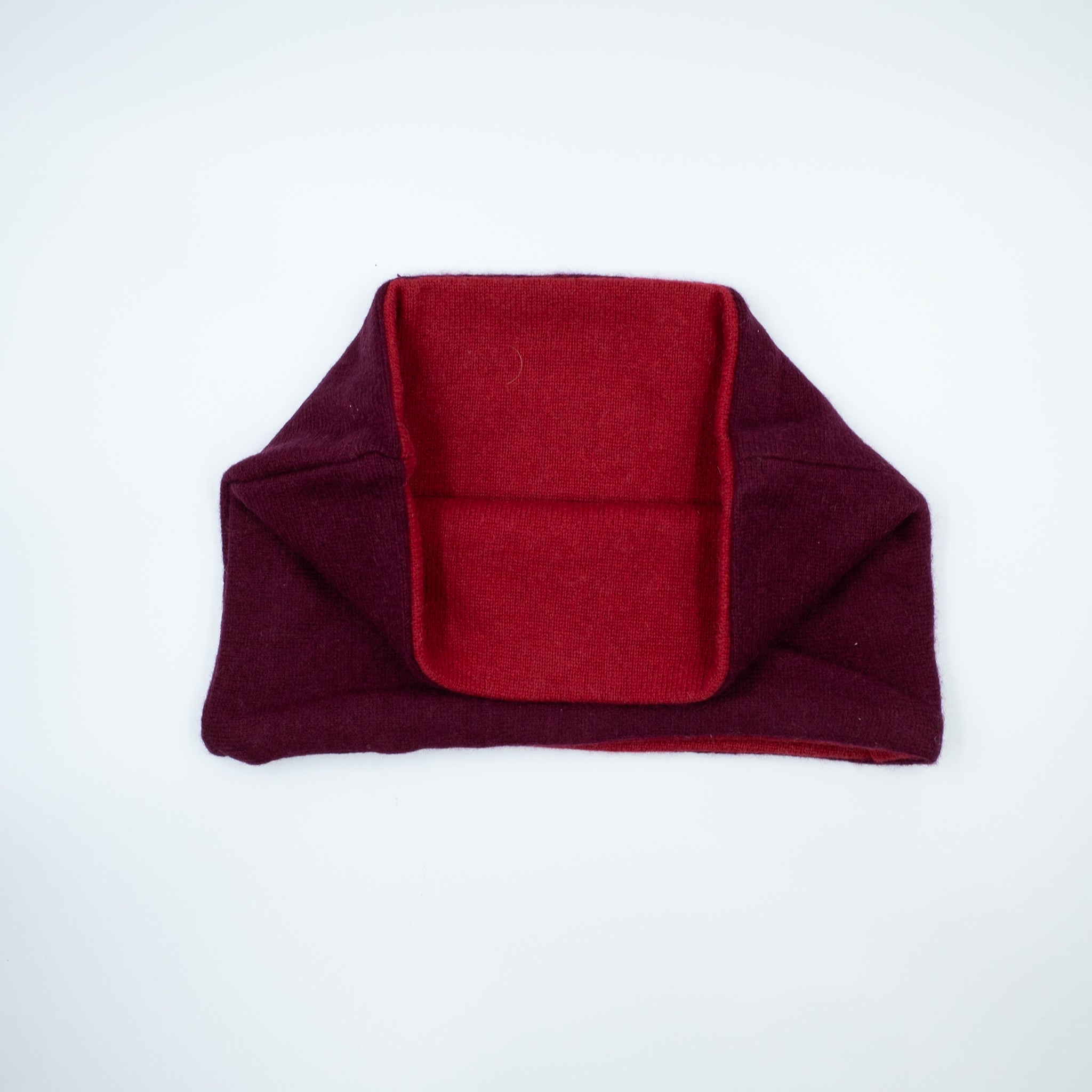 Men’s Red and Claret Neck Warmer