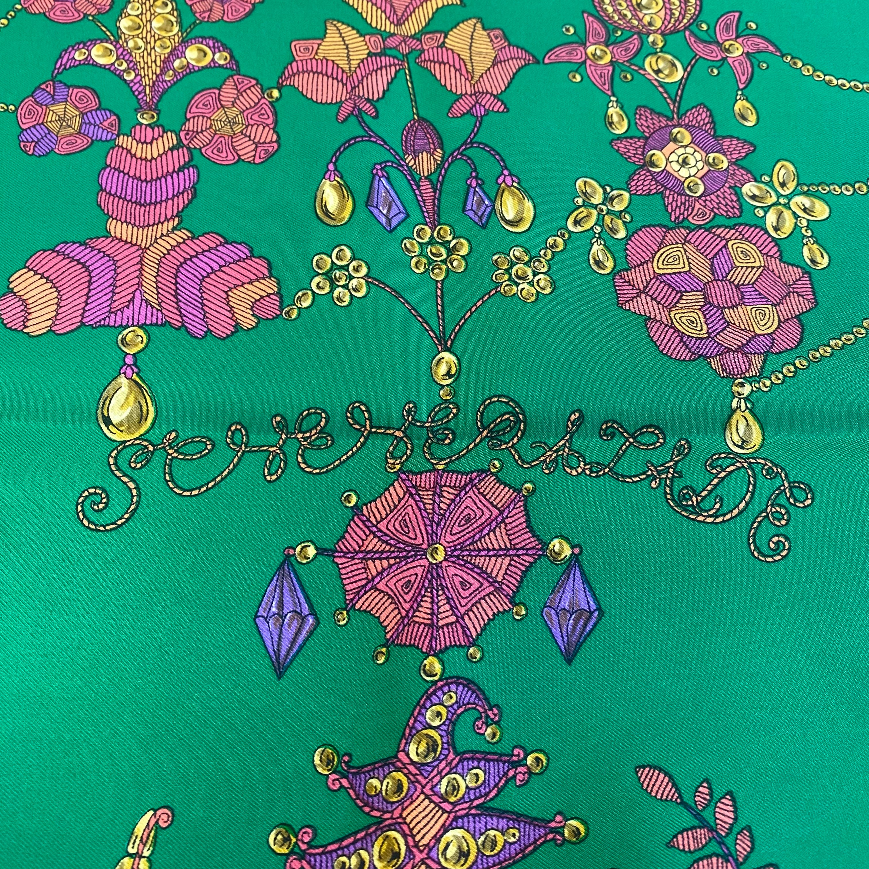 Hermès Scheherazade Vintage Silk Scarf