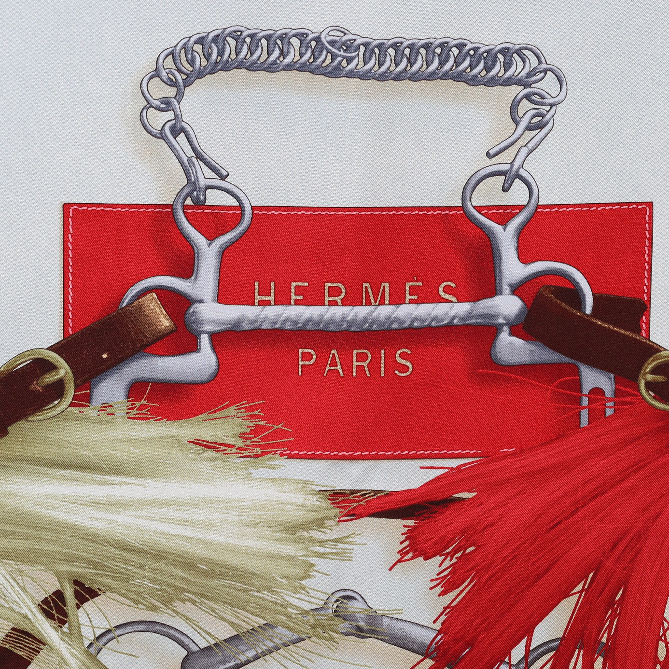 Hermès Projects Carrés Silk Scarf