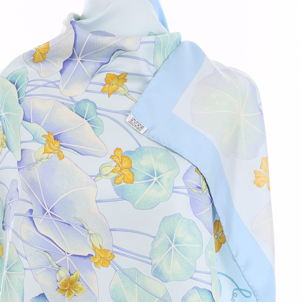 Hermès Les Capucines Silk Scarf