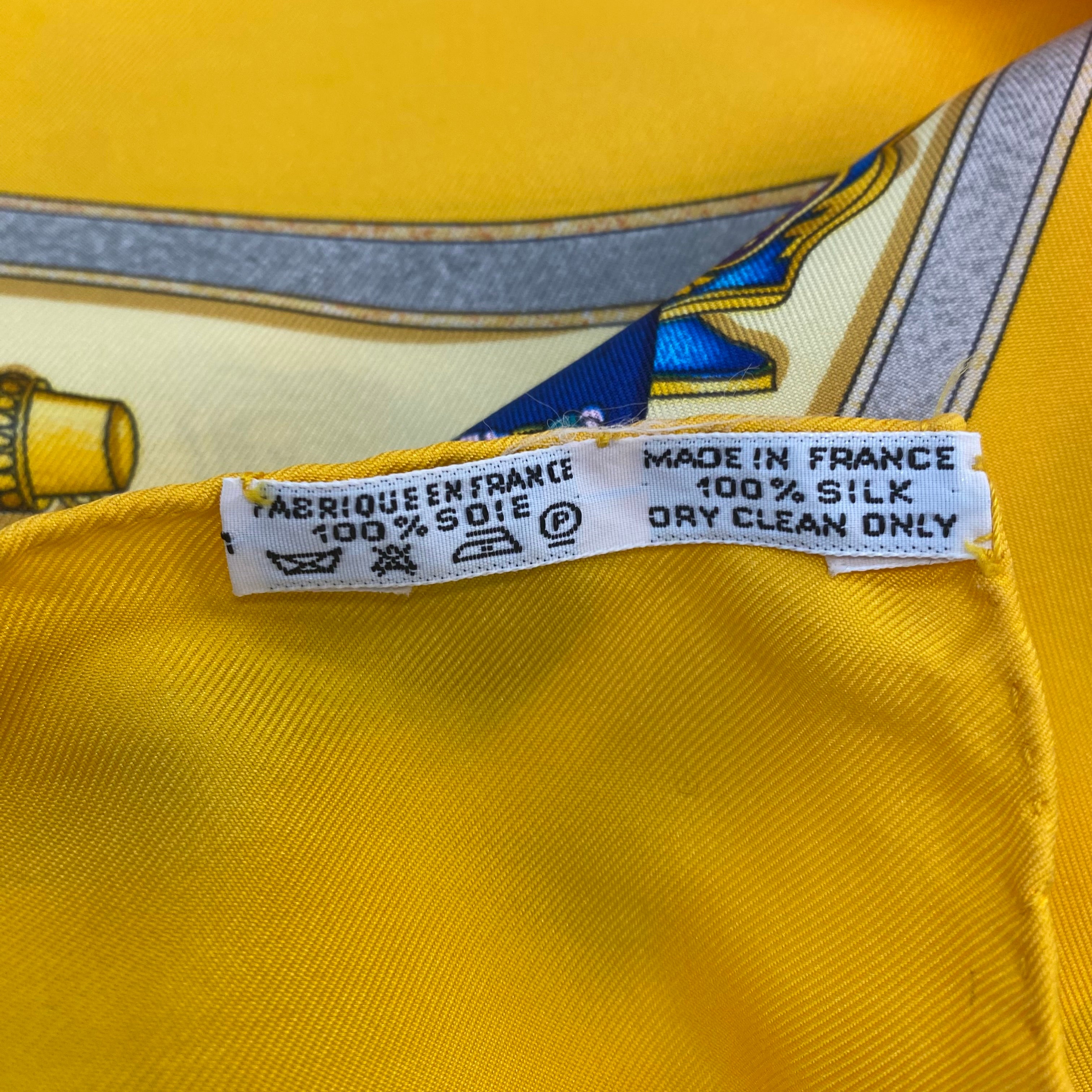 Hermès Qu ‘importe Le Flacon Silk Scarf