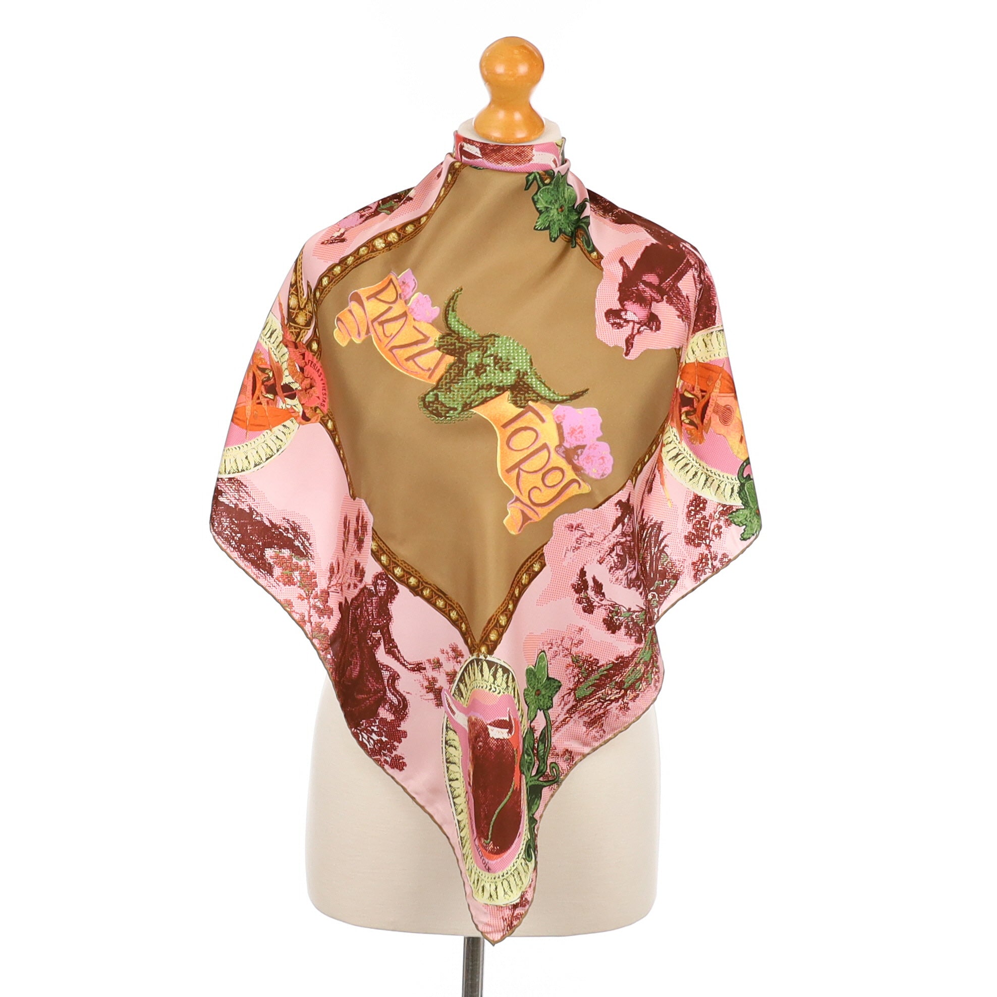 Immaculate Christian Lacroix Designer Silk Scarf