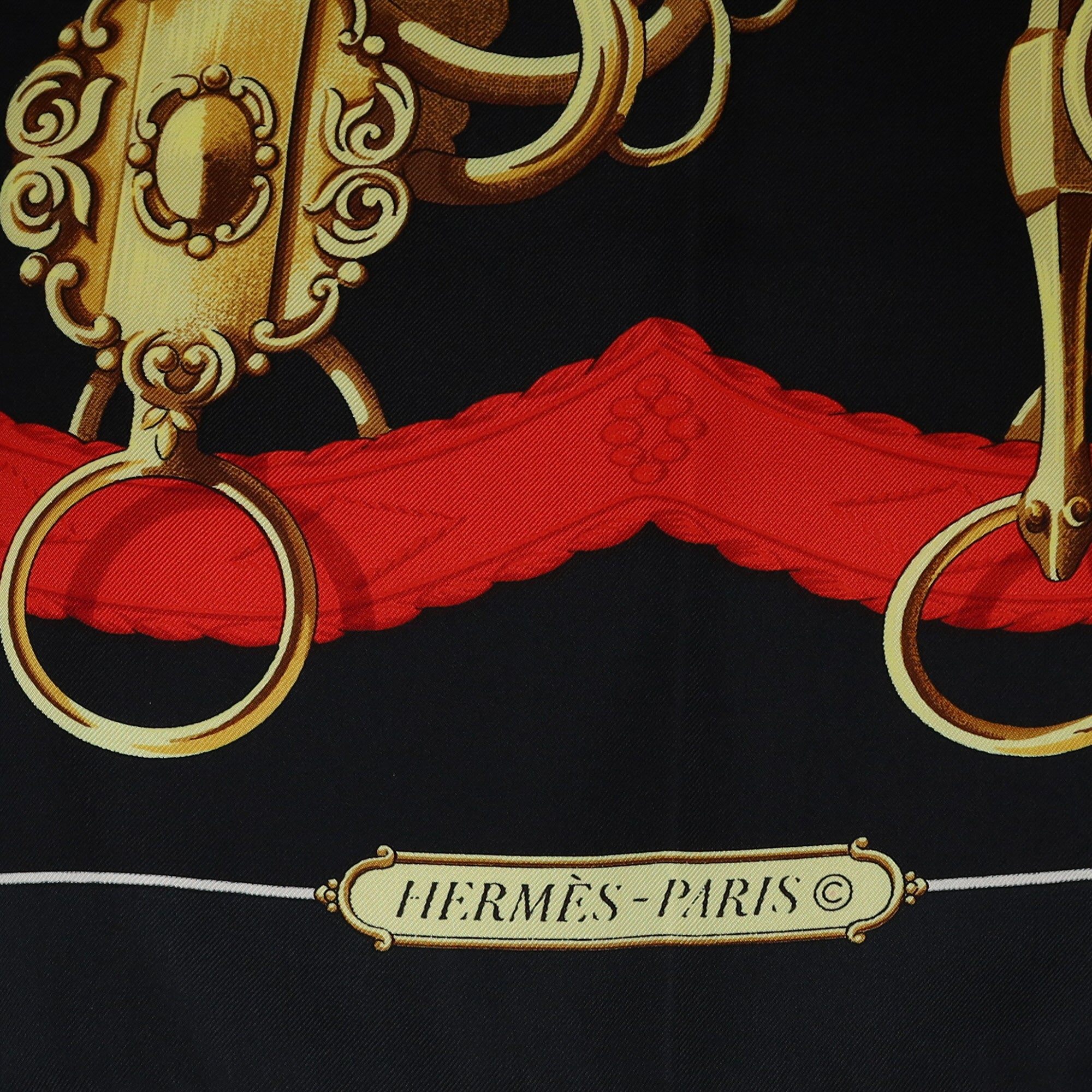 Hermès Profilé Silk Scarf