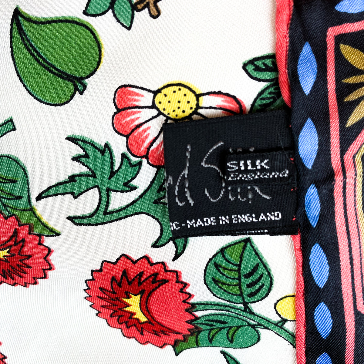 Beckford Silk Floral Scarf