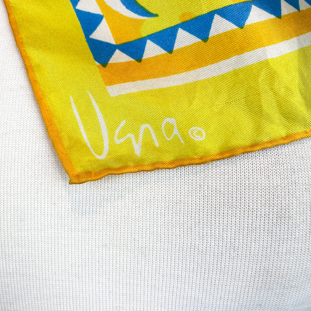 1970s Vera Neumann Vintage Silk Scarf