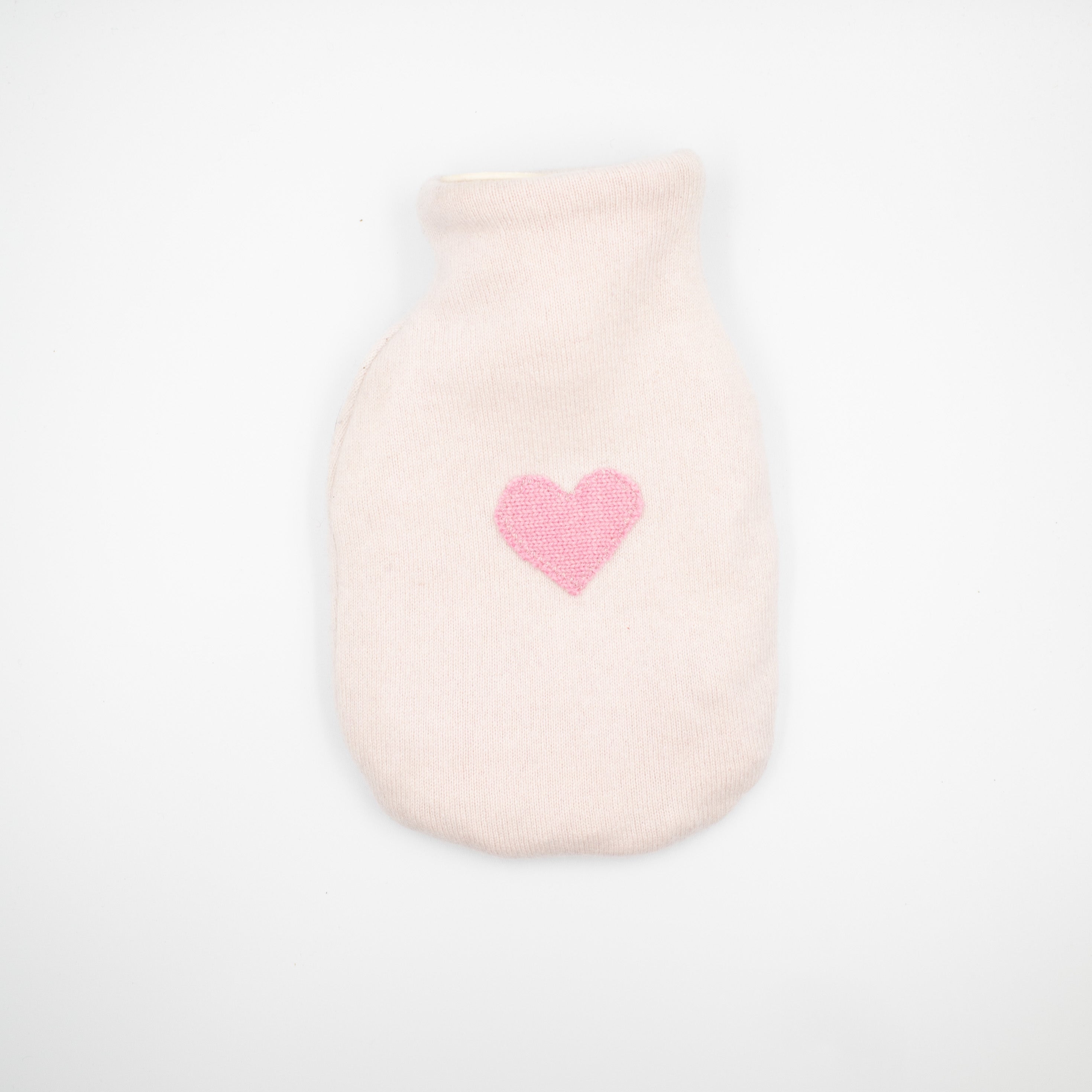 Ice Pink Cashmere Small Hot Water Bottle