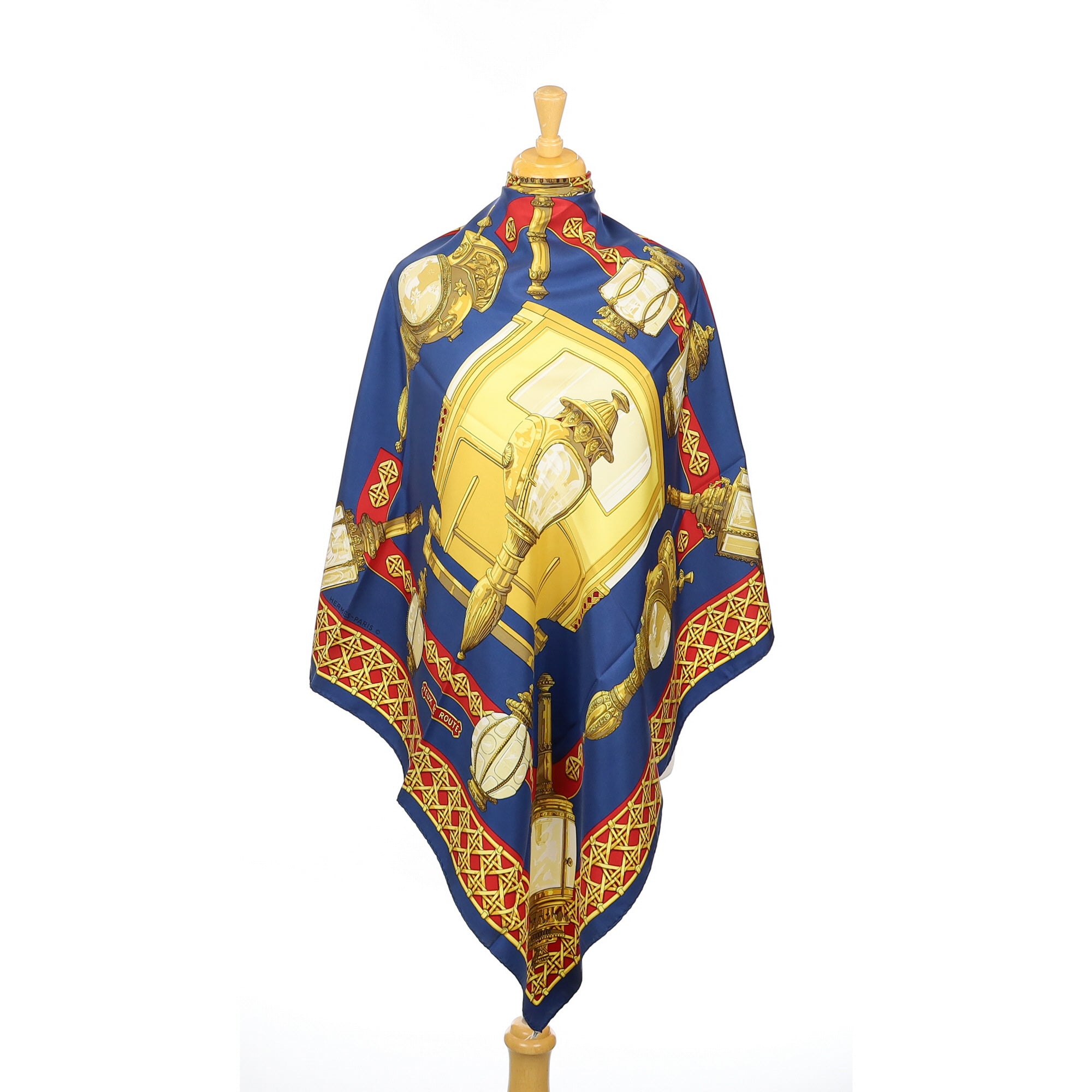 Hermès Feux de Route Silk Scarf