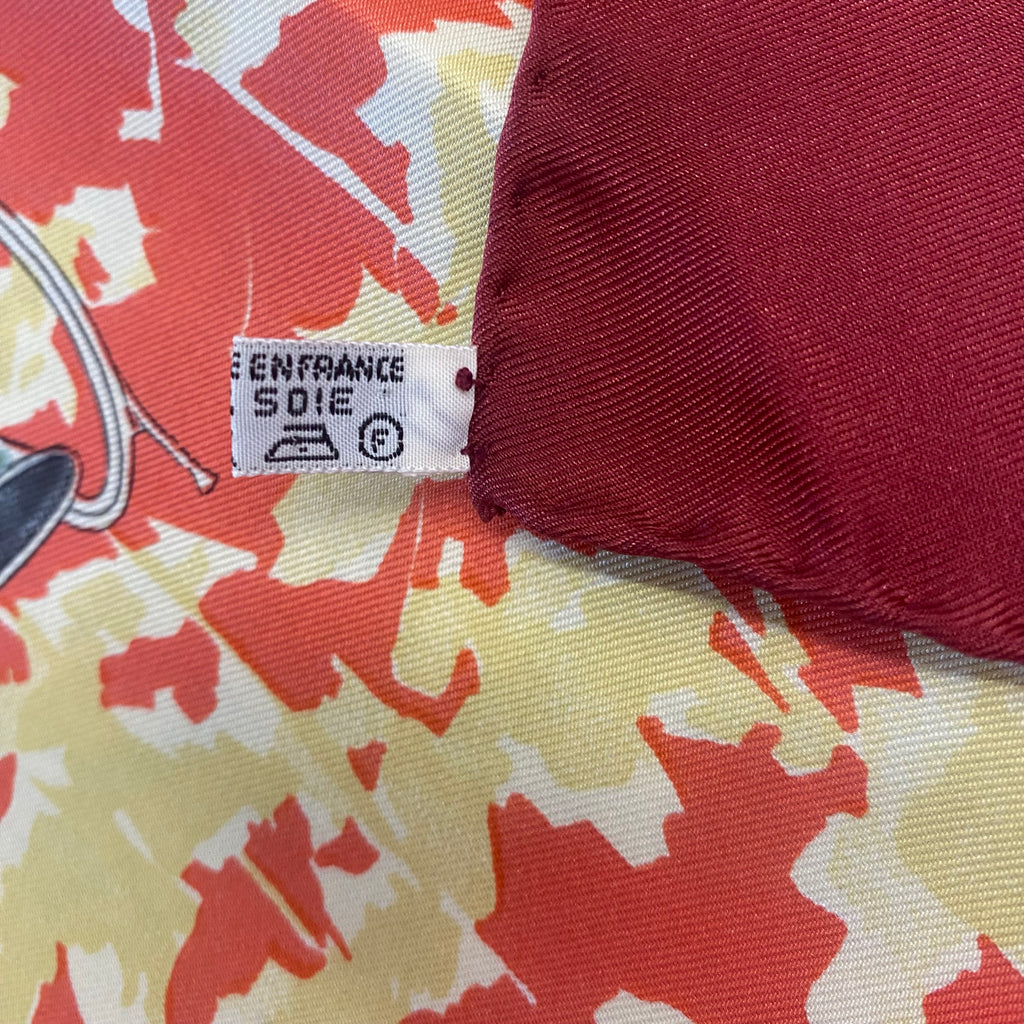 Boxed Hermès Le Bien Aller Silk Scarf Quite Rare