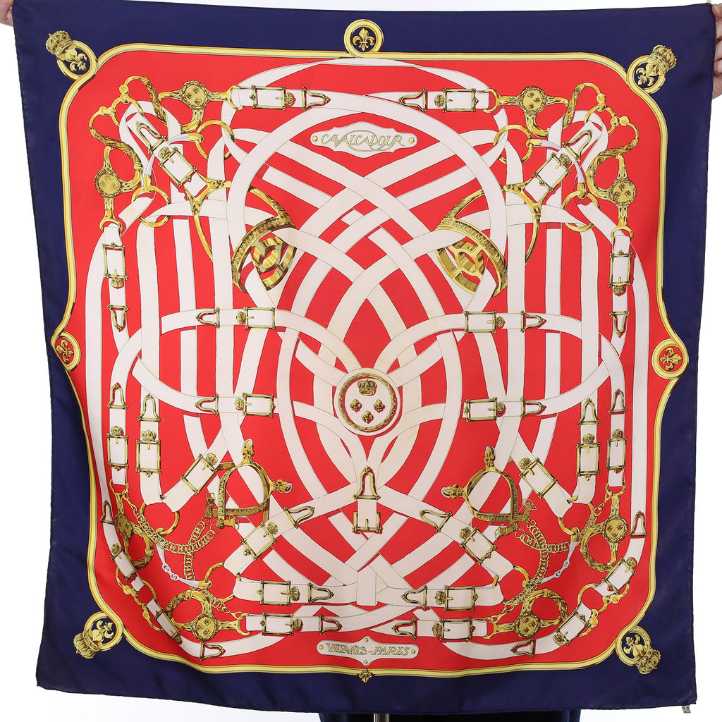 Hermès Cavalcadour Silk Scarf