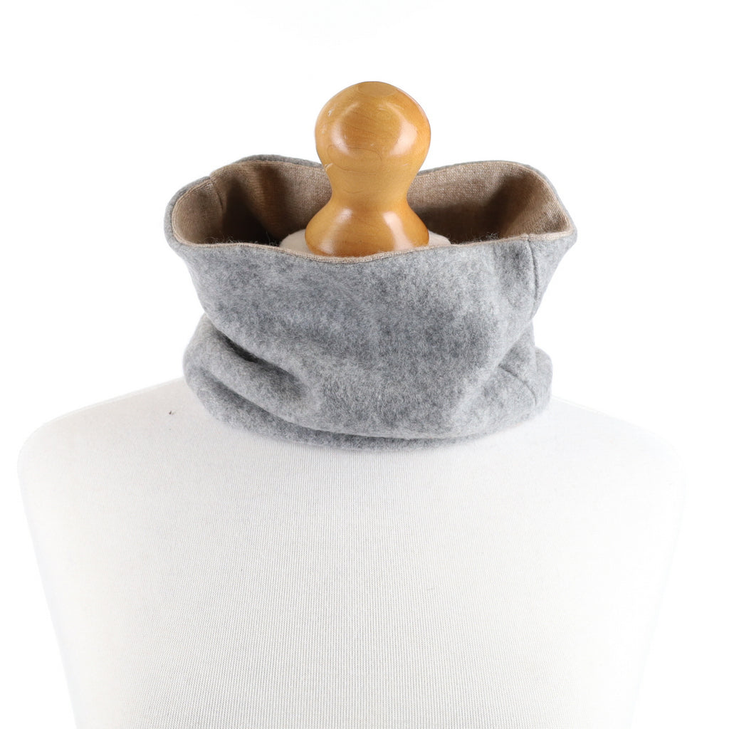 Men’s Ash Grey and Fawn Neck Warmer