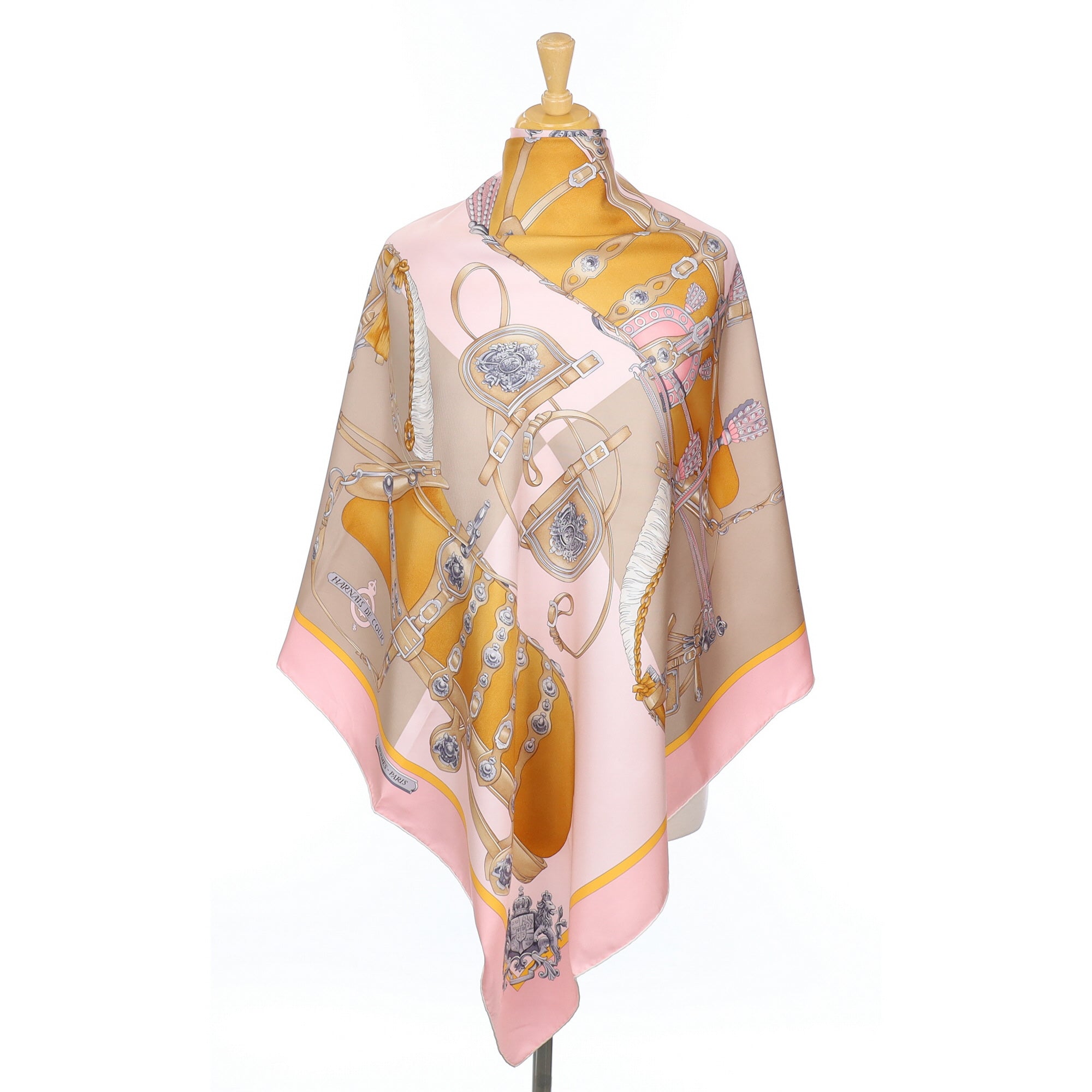 Hermès Harnais de Cour Silk Scarf
