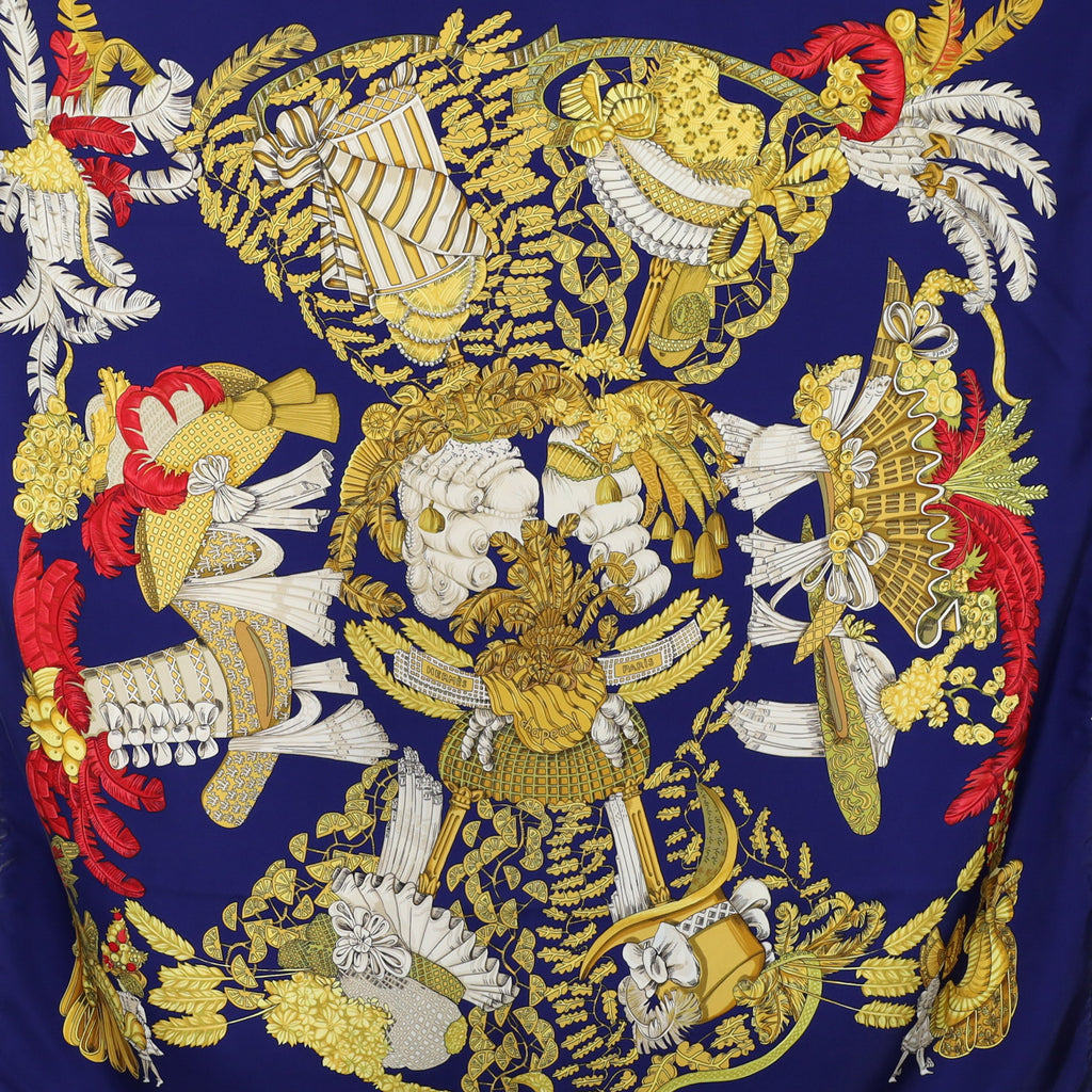 Hermès Chapeau Silk Scarf