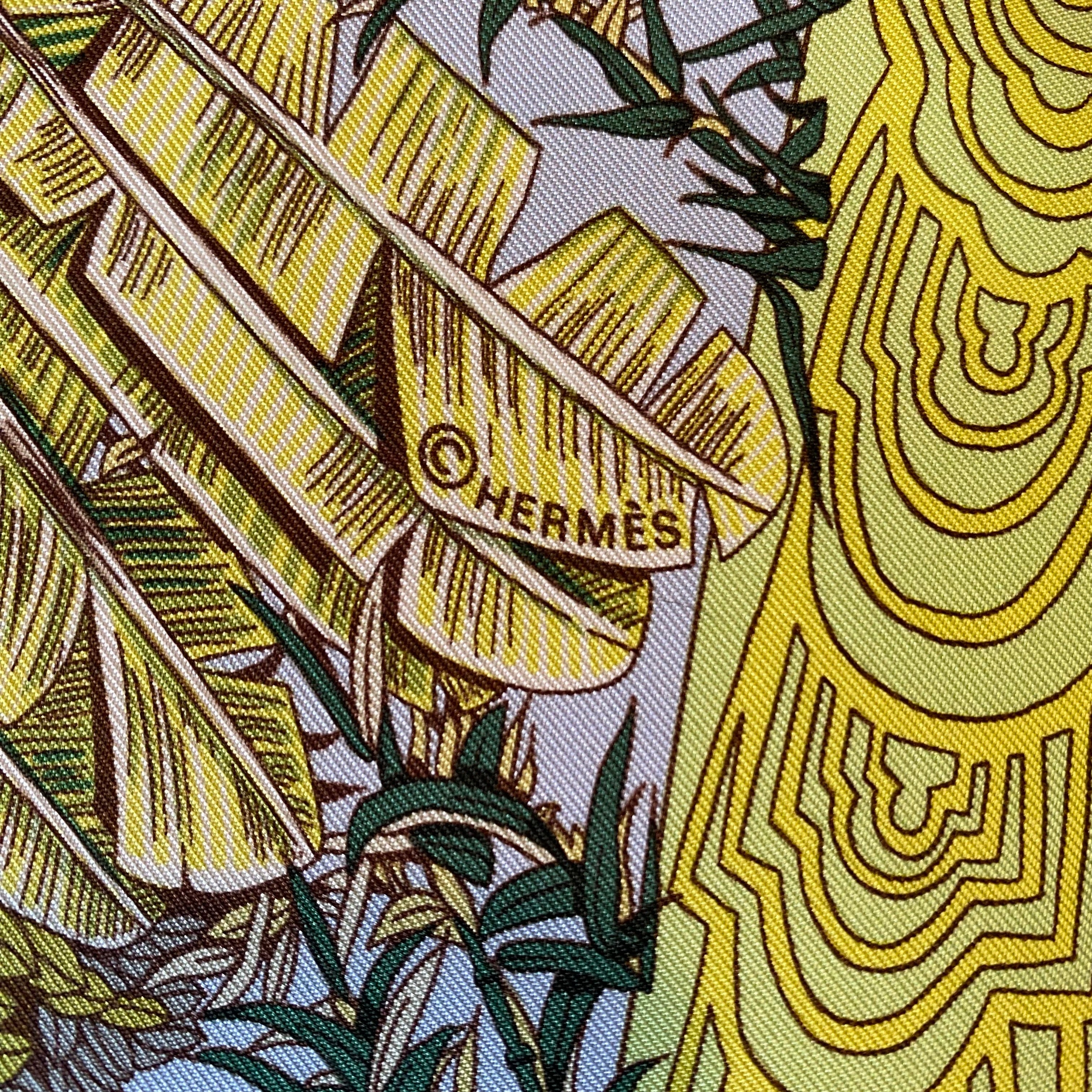 Hermès Les Légendes de L’Arbre Silk Scarf