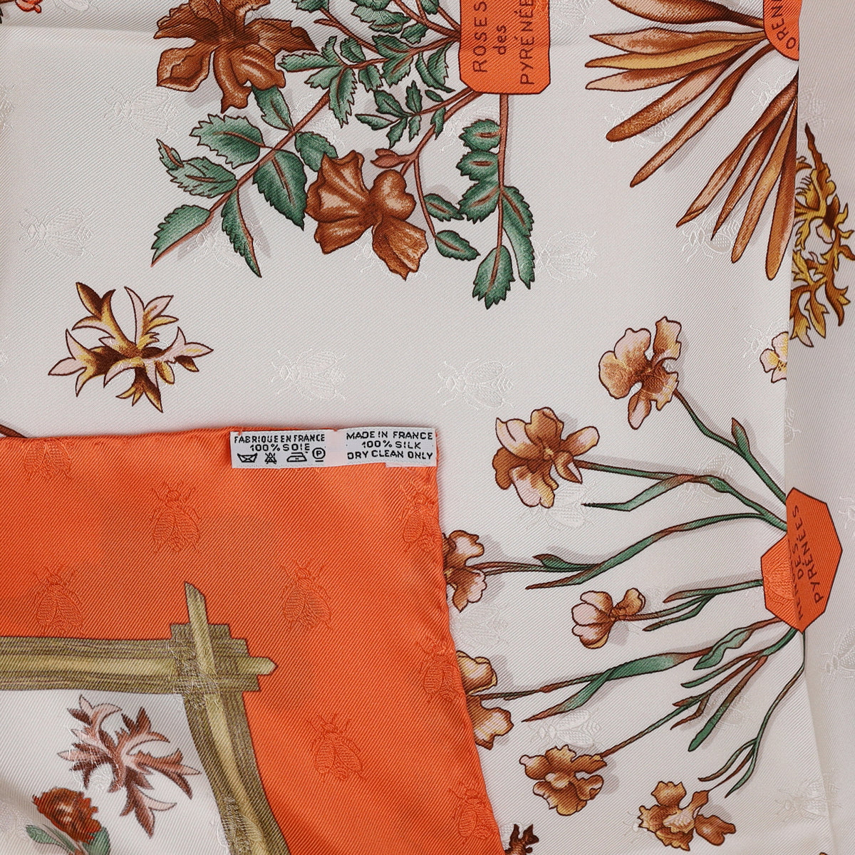 Brand New Boxed Hermès Herbier de Gavarnie Silk Scarf