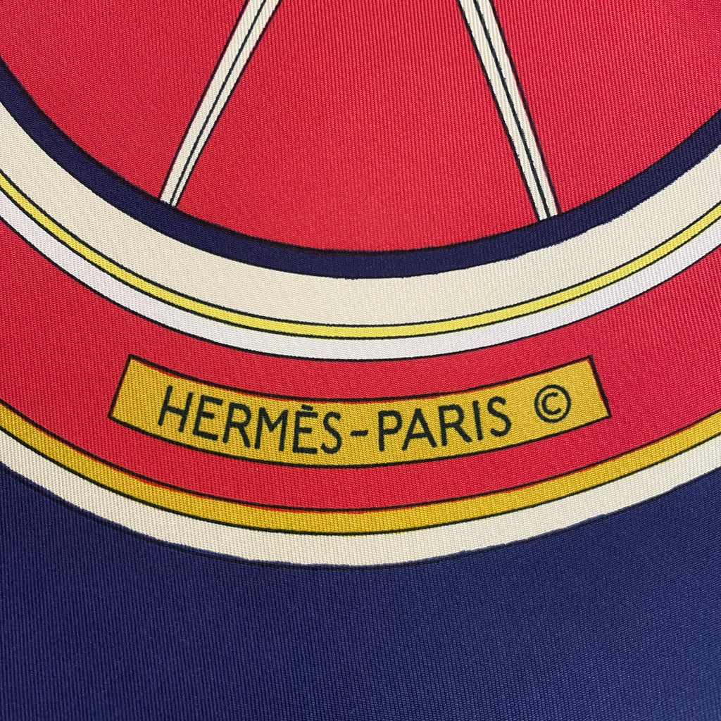 Hermès Washington’s Carriage Silk Scarf