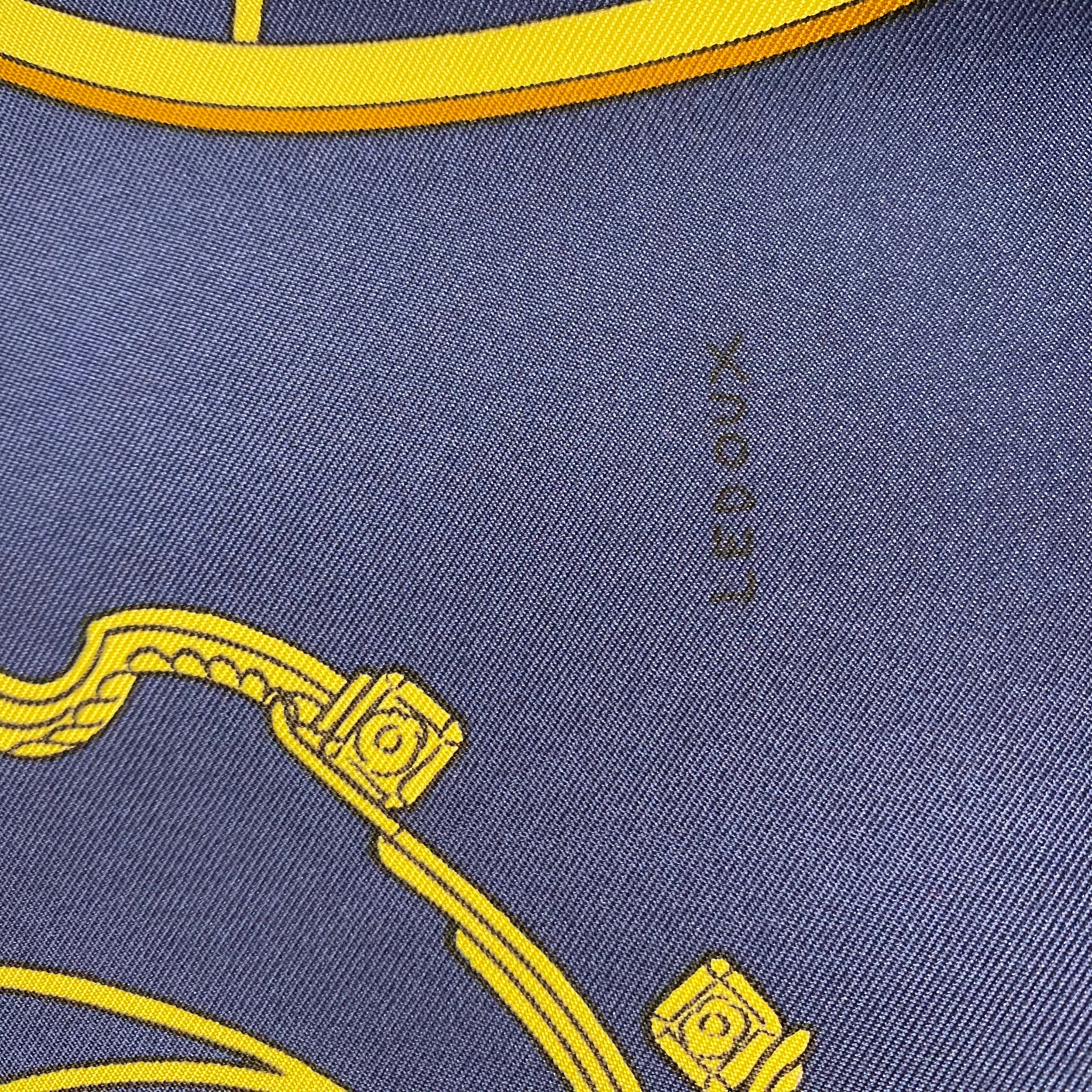 Brand New Boxed Hermès Springs Silk Scarf