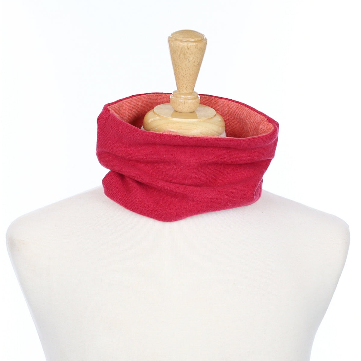 Raspberry and Orange Soda Neck Warmer