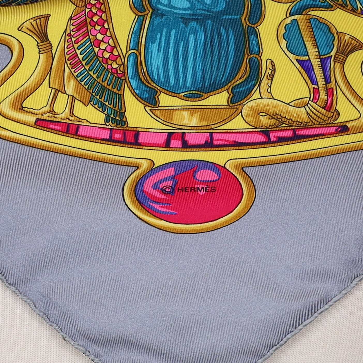 Hermès Égypte Silk Scarf